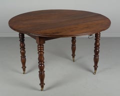 19th Century French Louis Philippe Drop-Leaf Table