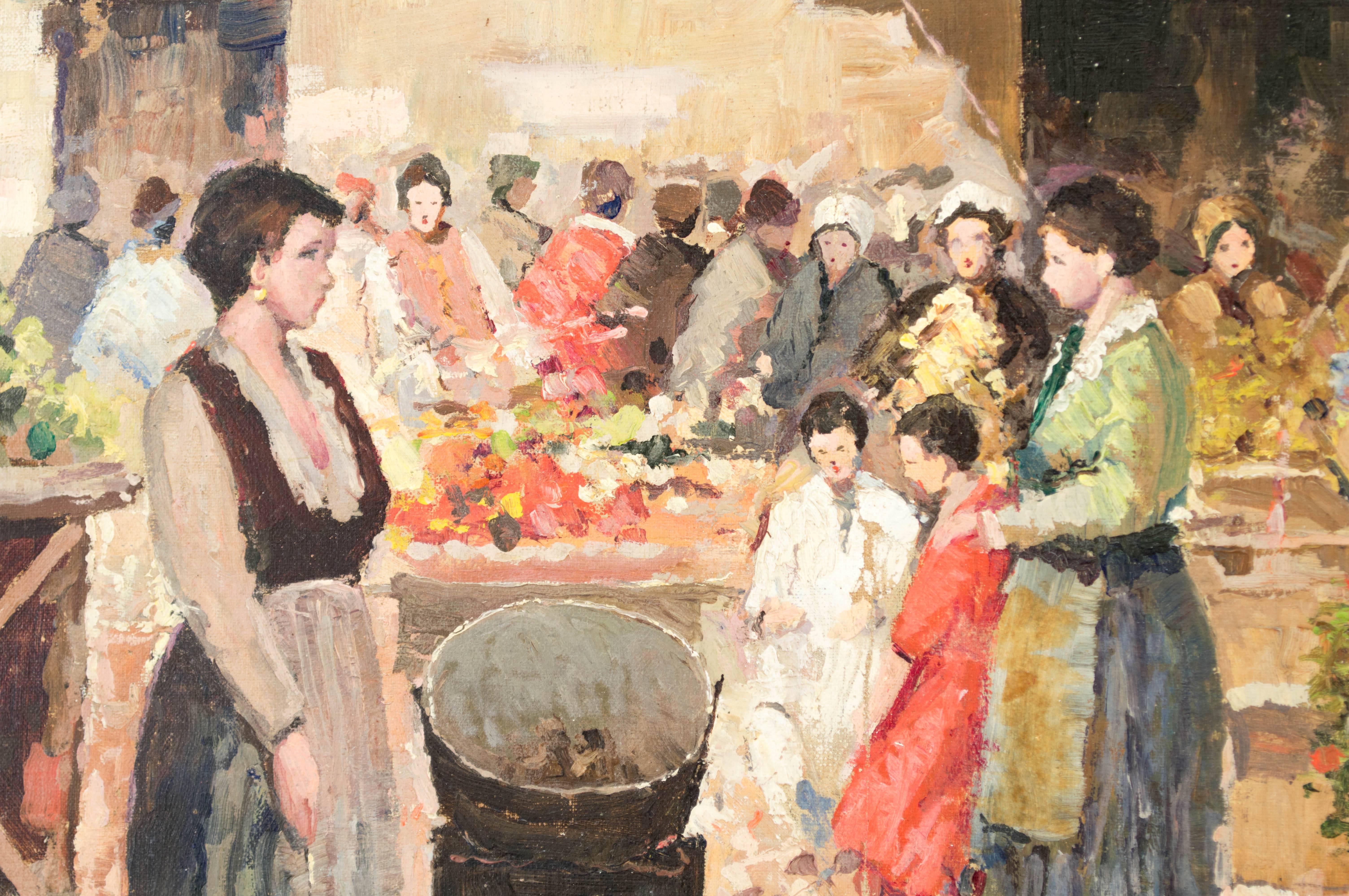 italian market painting