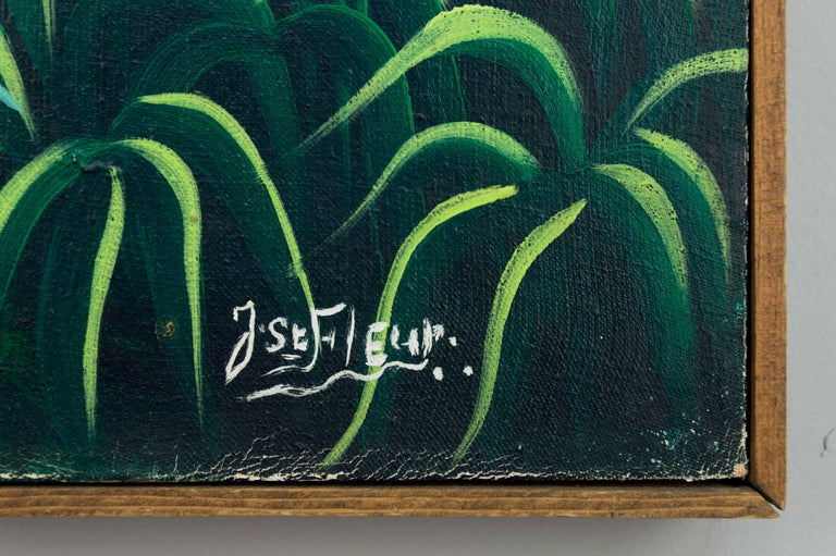 Haitian Painting by Jean St. Fleur at 1stDibs