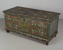 19th Century Bavarian Painted Chest