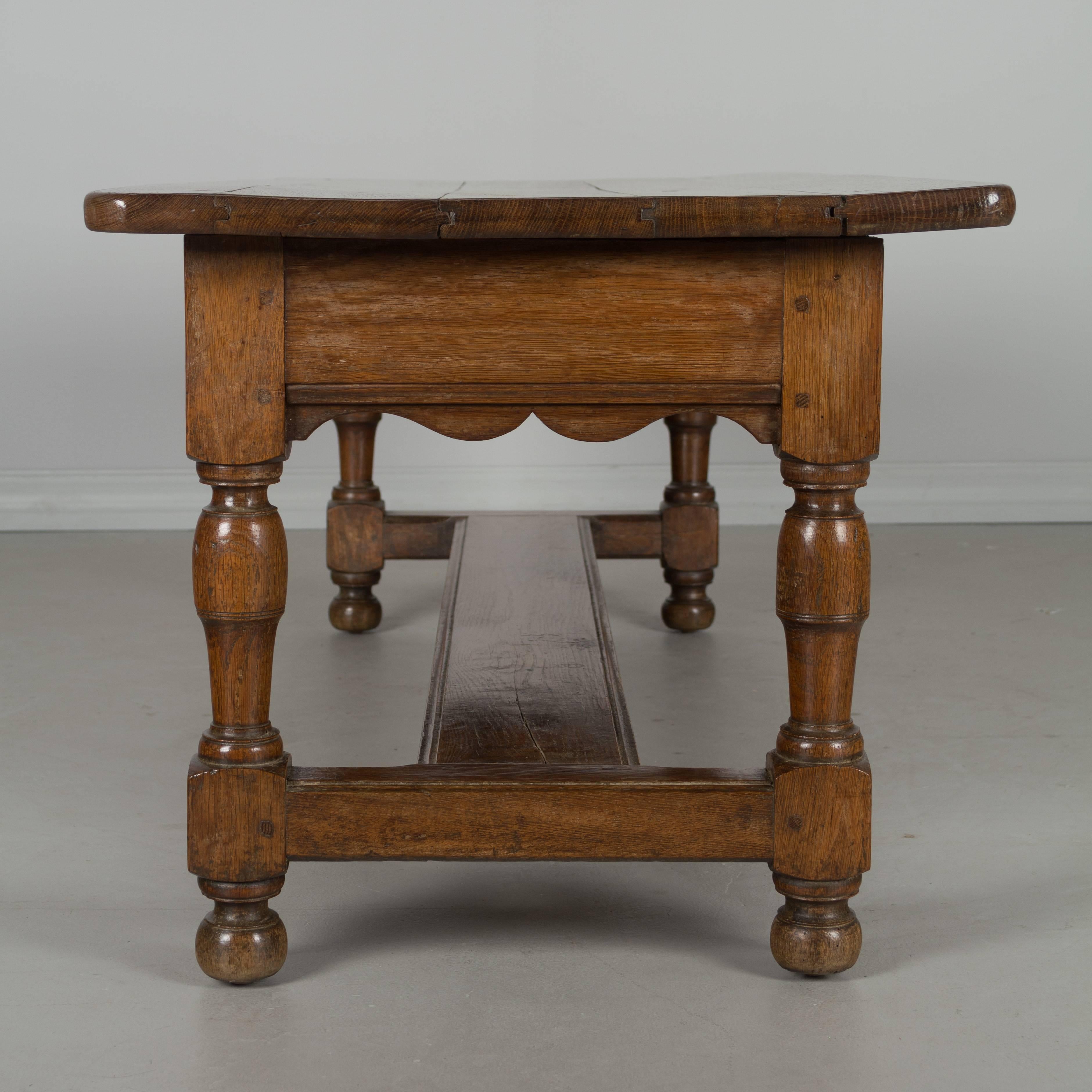 19th Century Country French Oak Bench 1