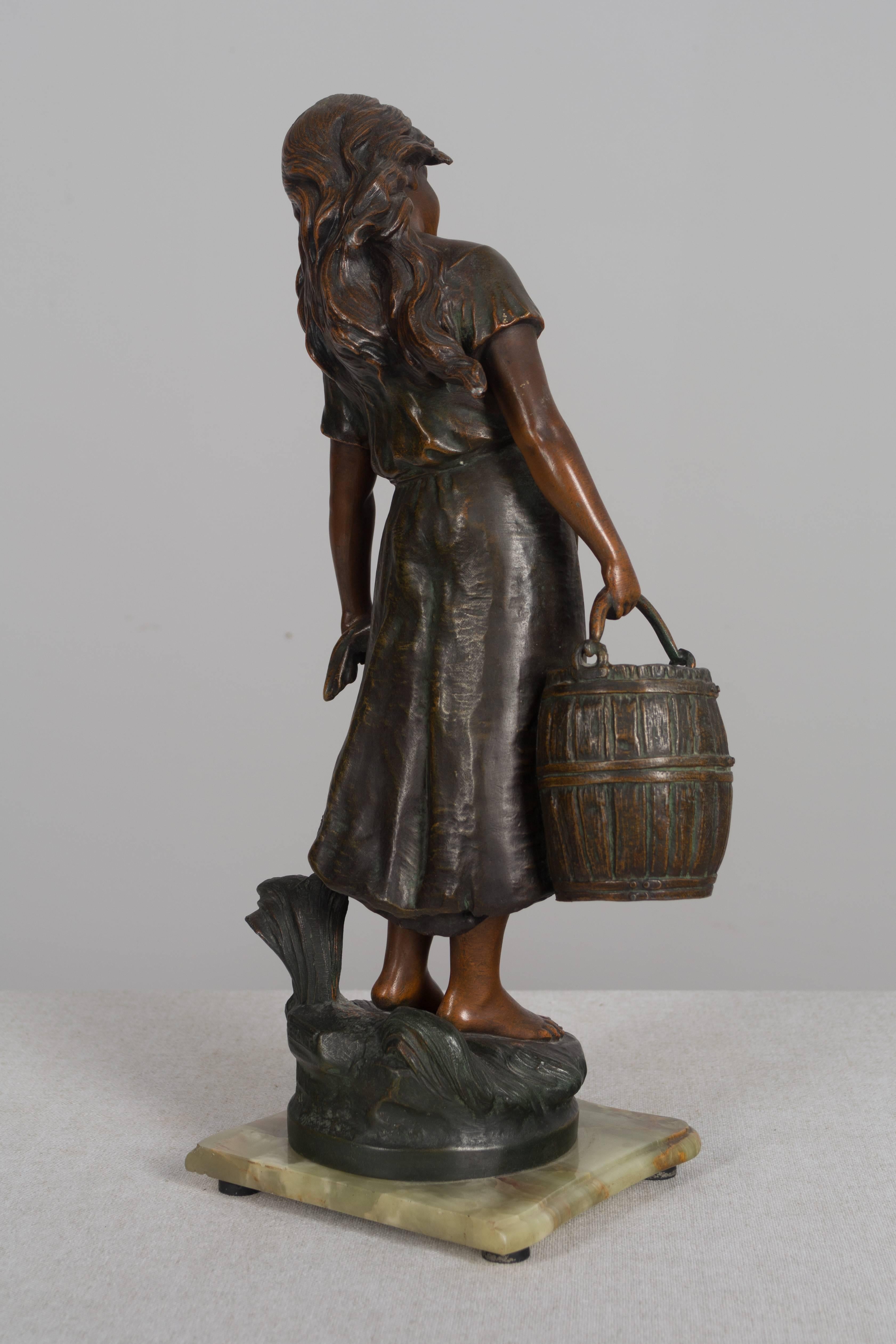 19th Century French Sculpture of Cosette 3
