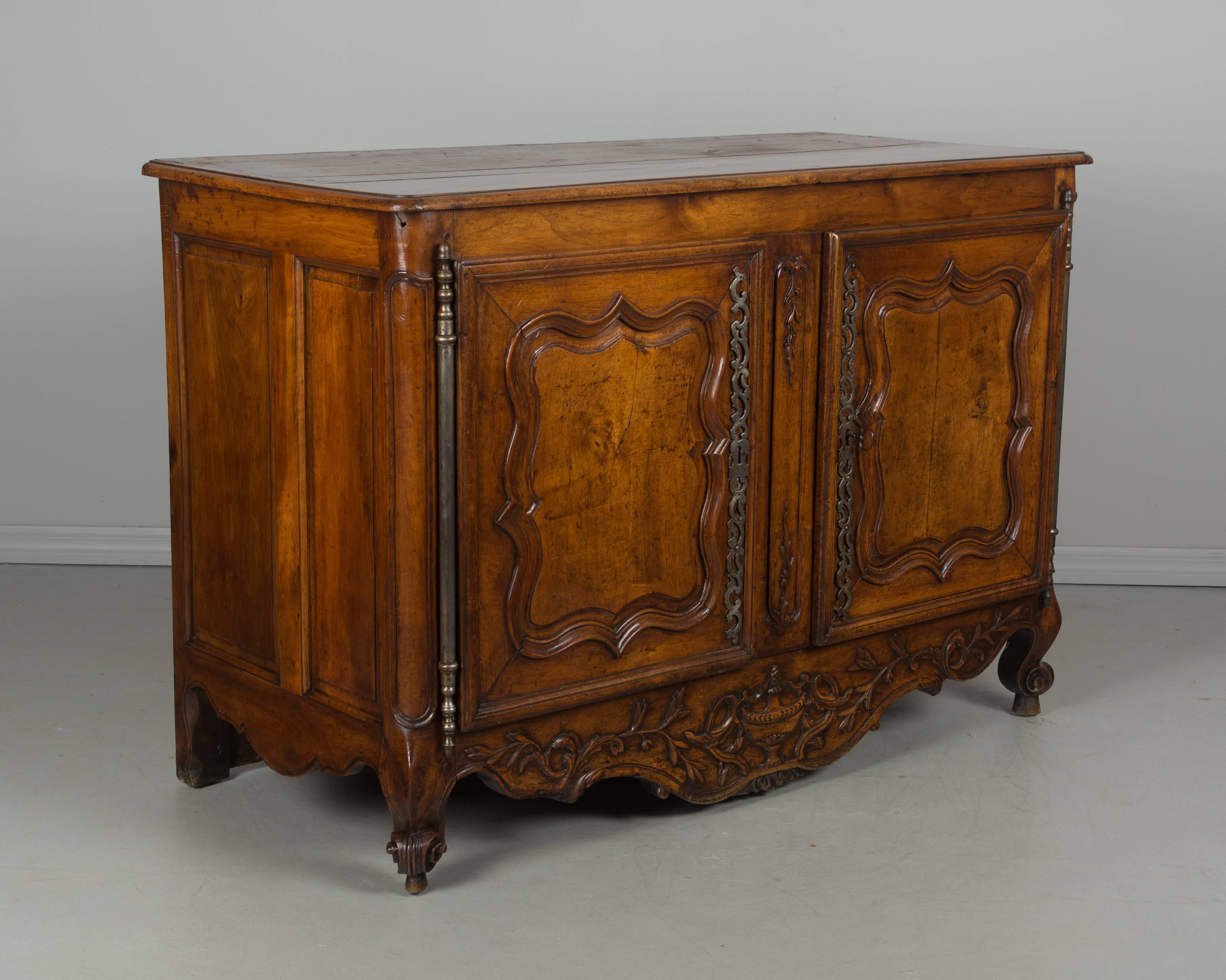 French Louis XV Buffet a Deux Corps or Sideboard 2