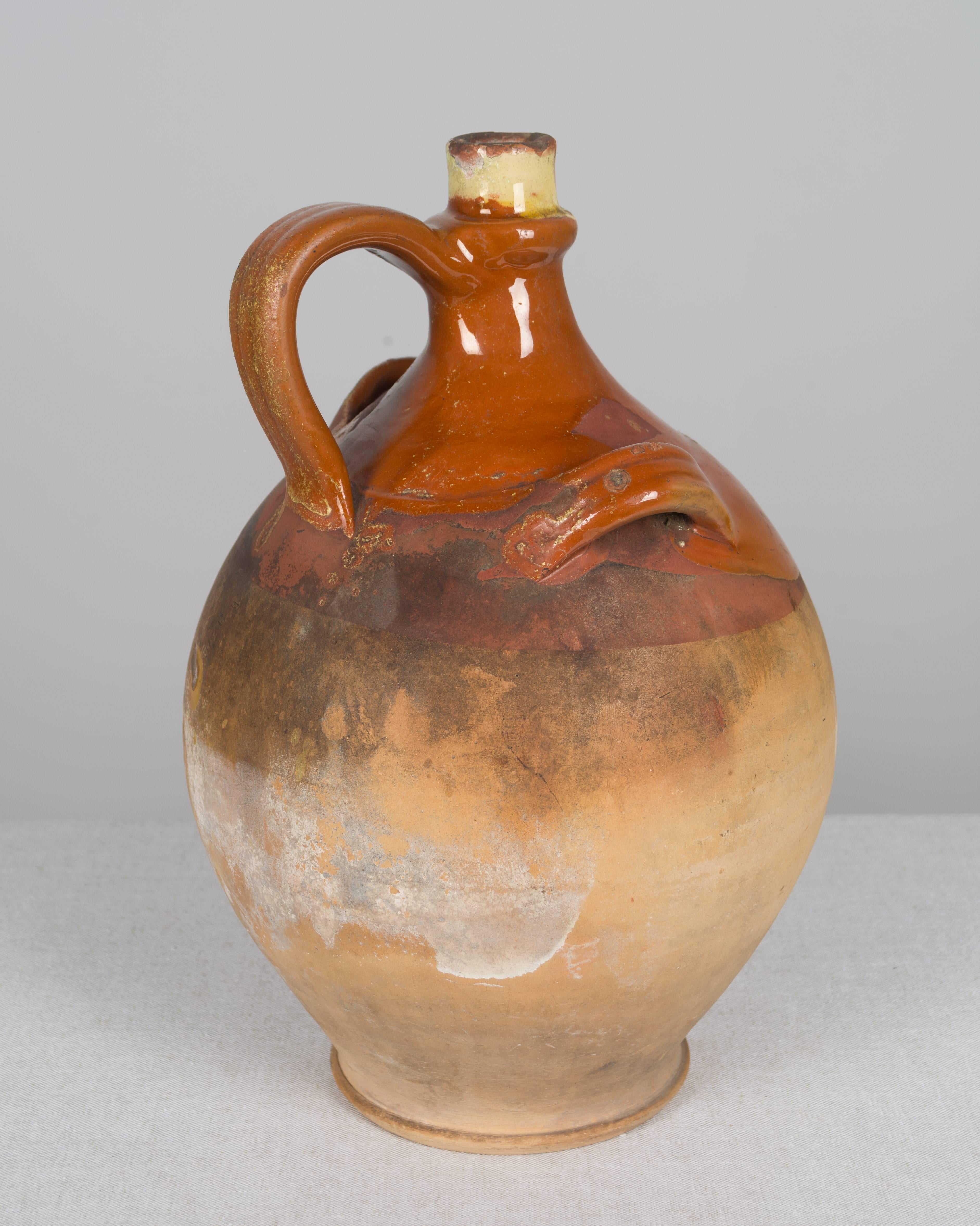 19th Century French Terracotta Jug In Good Condition In Winter Park, FL