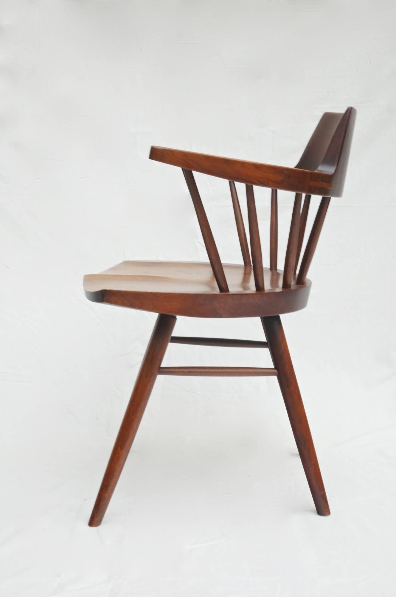 George Nakashima Captain's Chair In Good Condition In Winter Park, FL