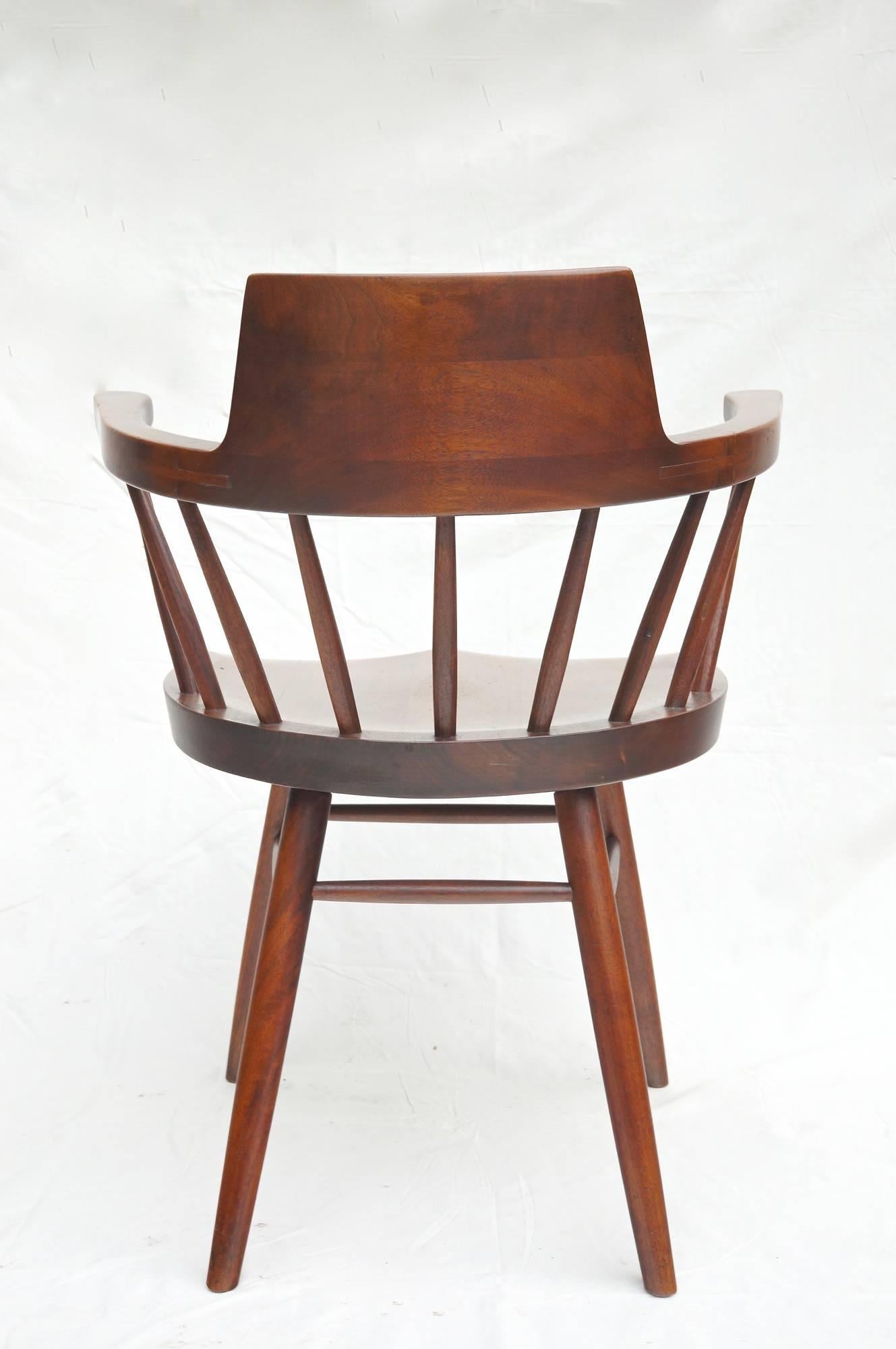Mid-20th Century George Nakashima Captain's Chair