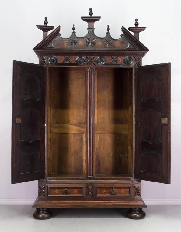 18th Century Louis XIII Style Armoire For Sale at 1stdibs