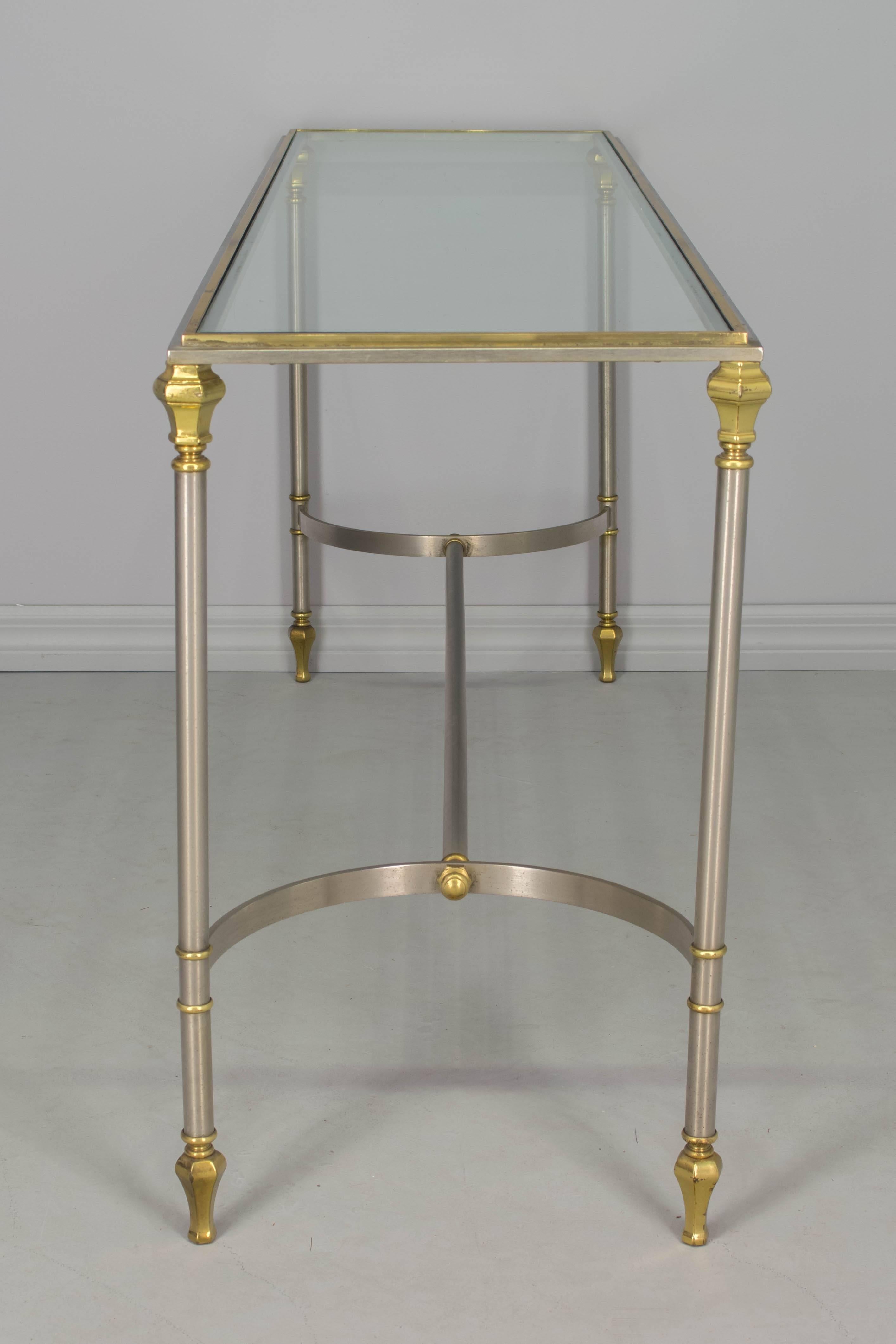 Maison Jansen Style Console Table In Excellent Condition In Winter Park, FL