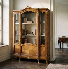 Bibliotheque o Gabinete Francés Estilo Luis XV de Schmit & Cie