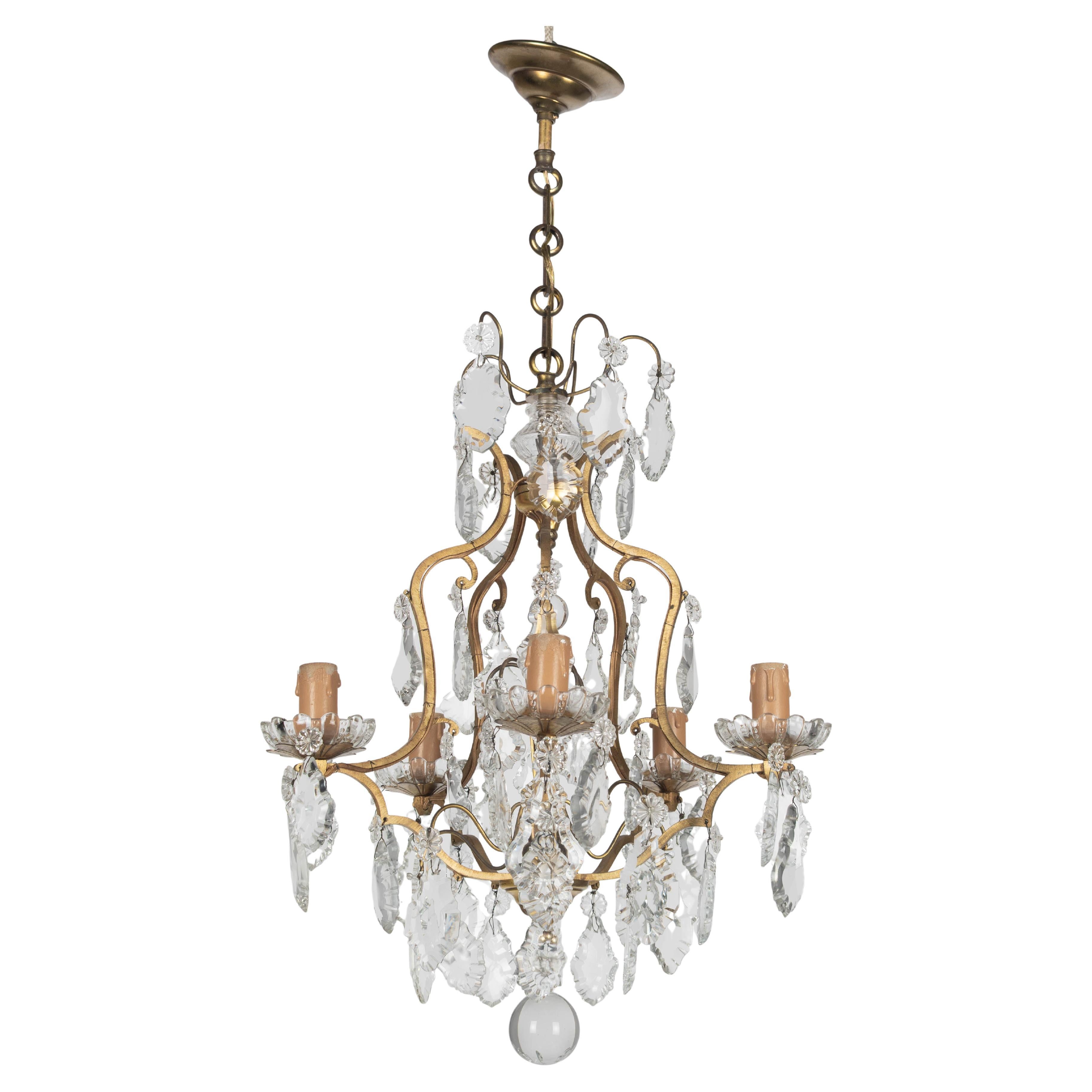 Lustre français de style Louis XV