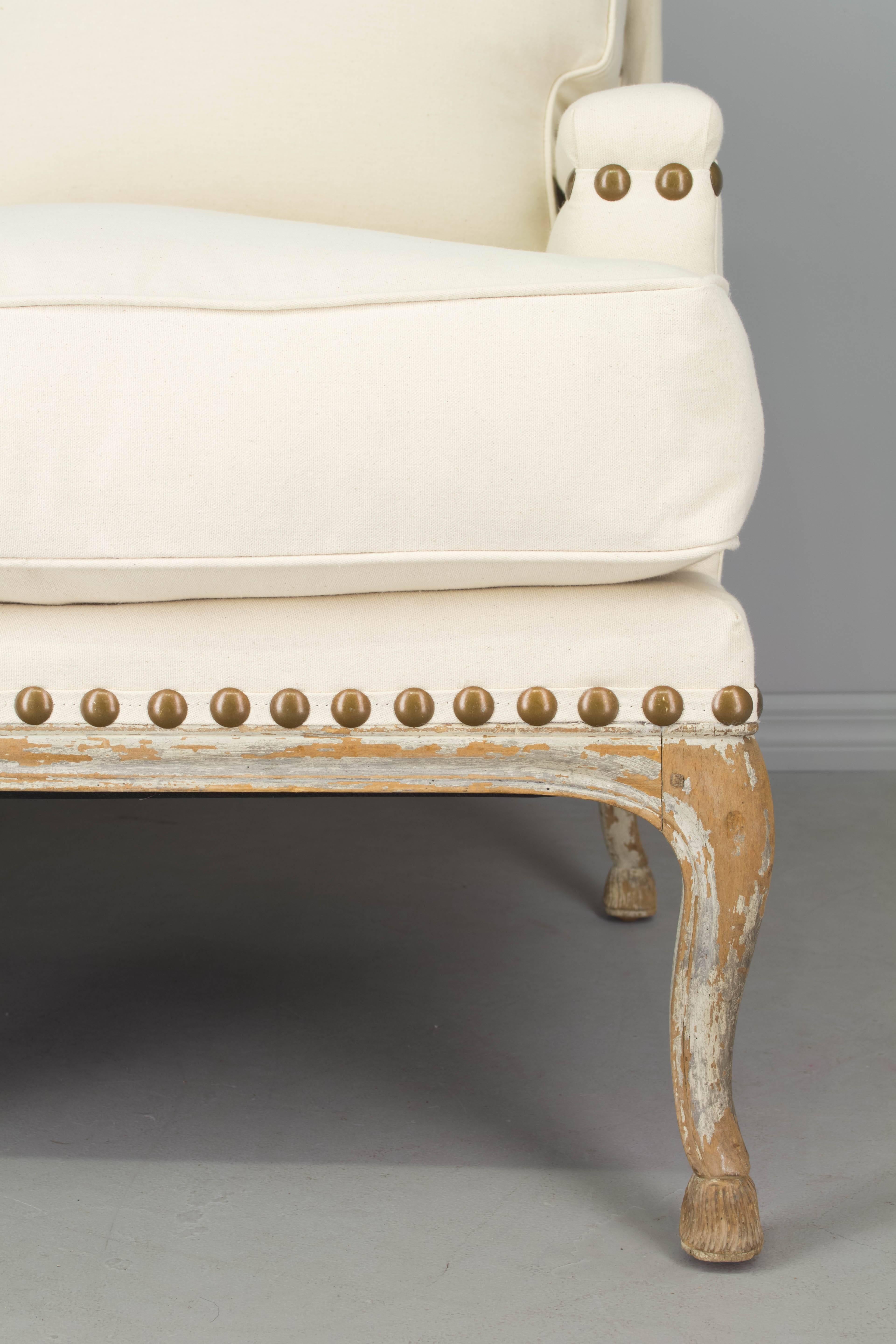 19th Century Louis XV Style French Settee 6