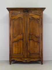 18th Century Louis XV Provencal Bridal Armoire