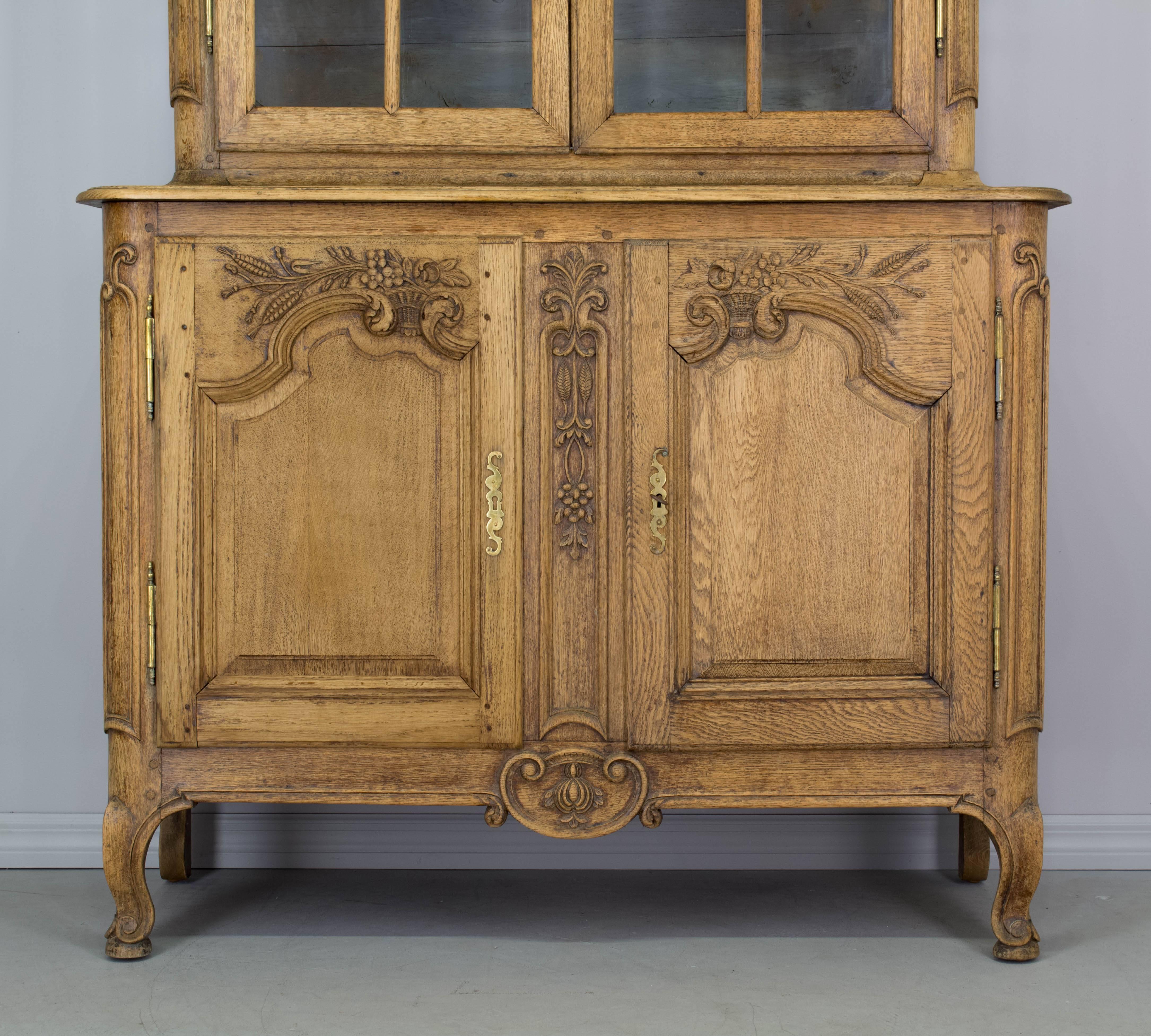 Pair of Louis XV Style Buffet a Deux Corps 5