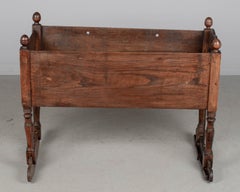 19th Century French Country Baby Crib
