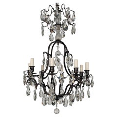 French Louis XV Style Crystal Chandelier
