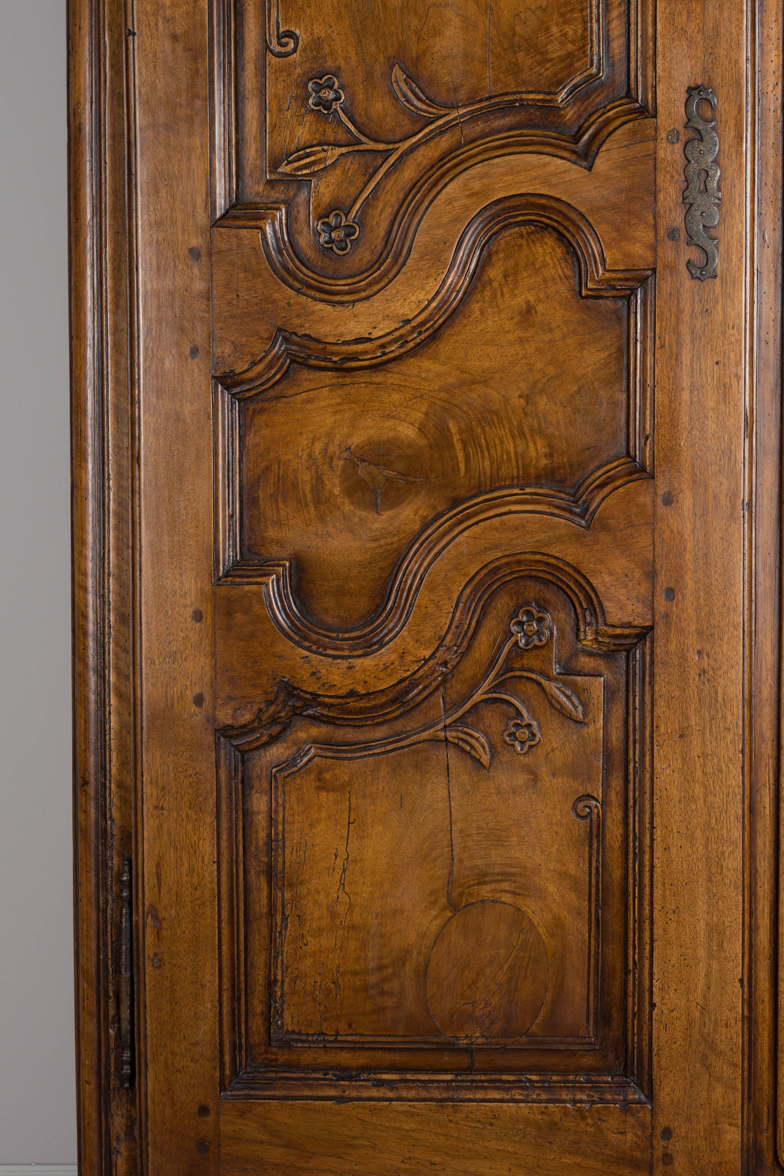 18th Century Louis XV Country French Armoire 2