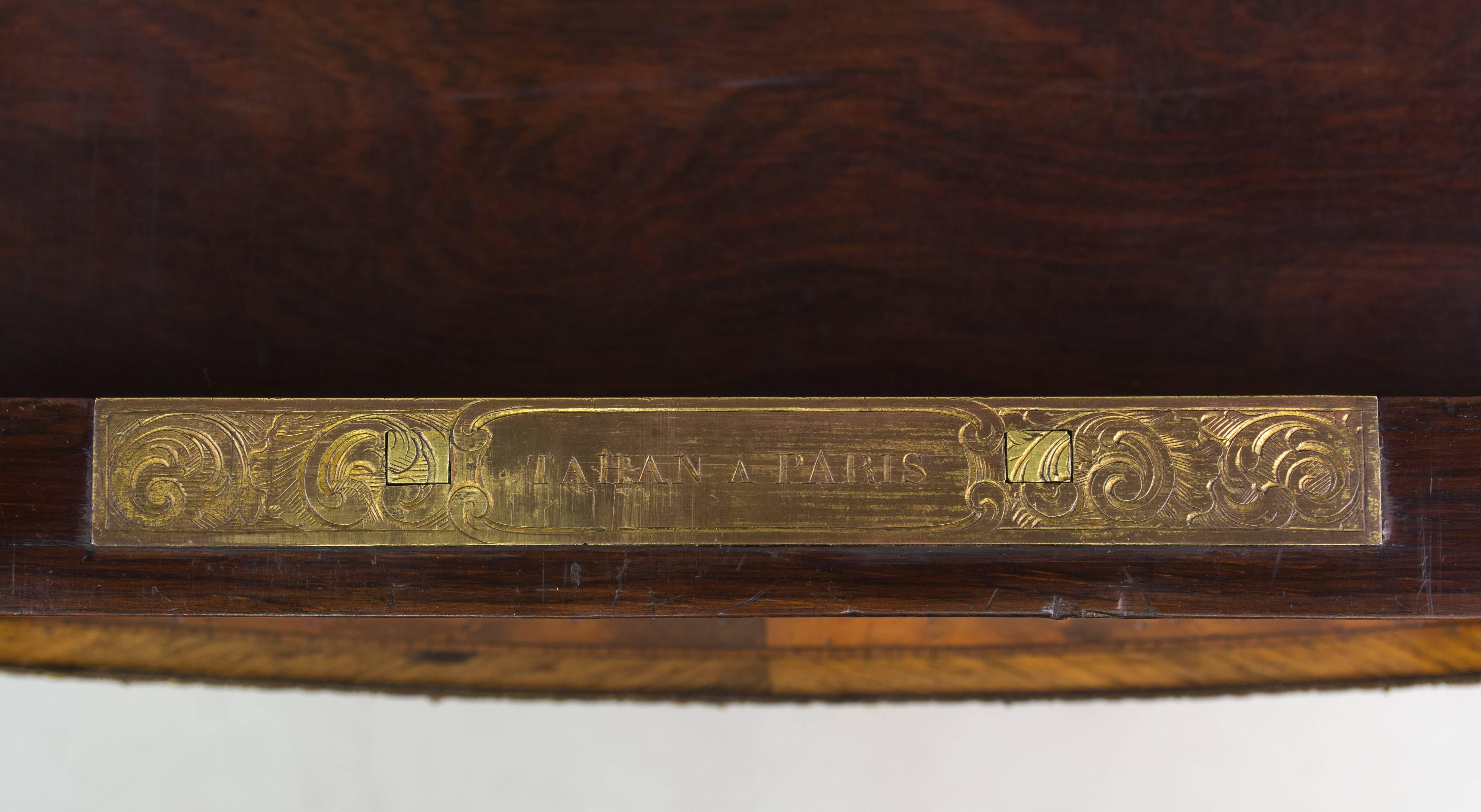 19th Century Louis XV Style Marquetry Table 4