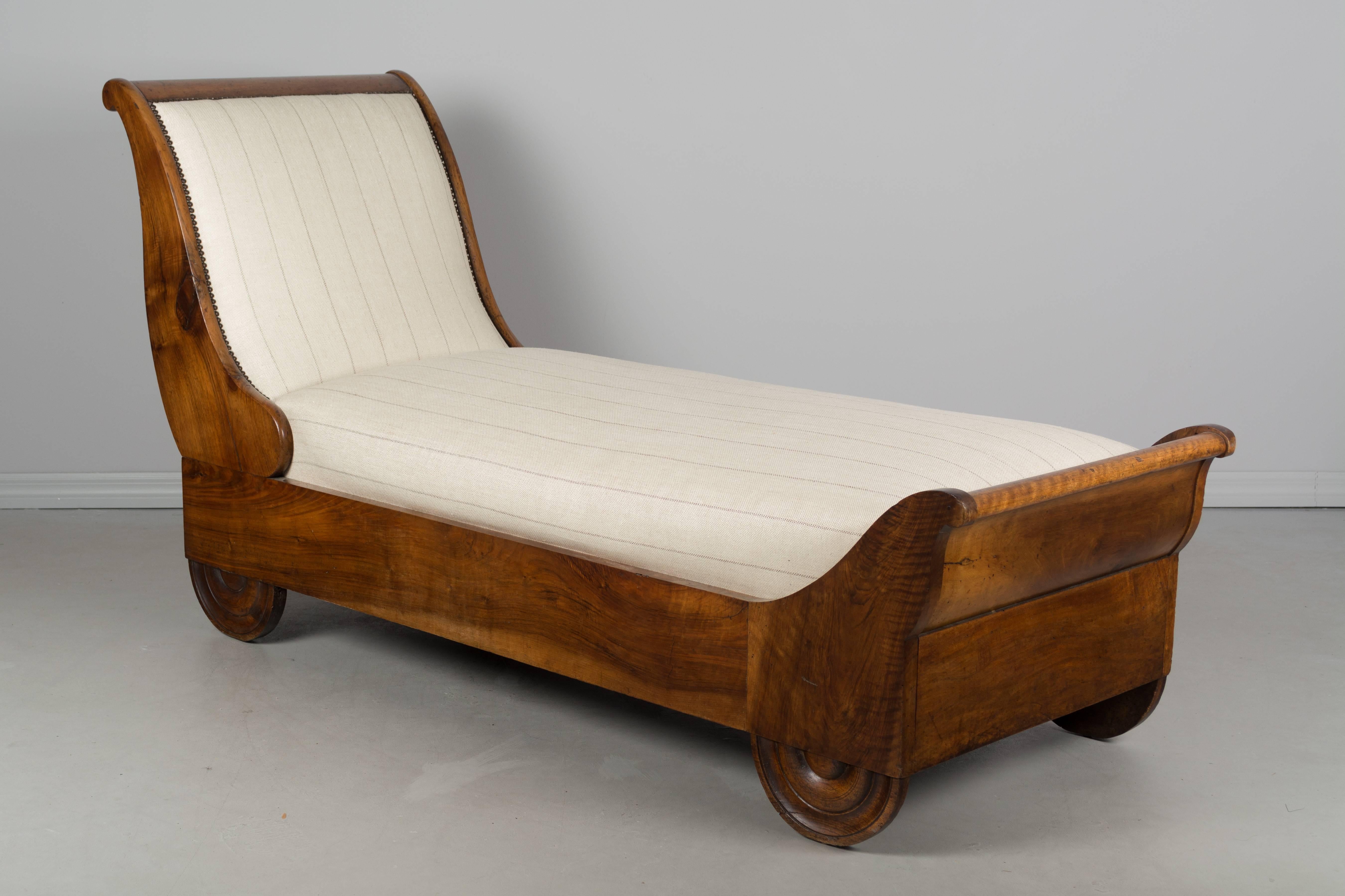 French 19th Century Louis Philippe Récamier or Daybed