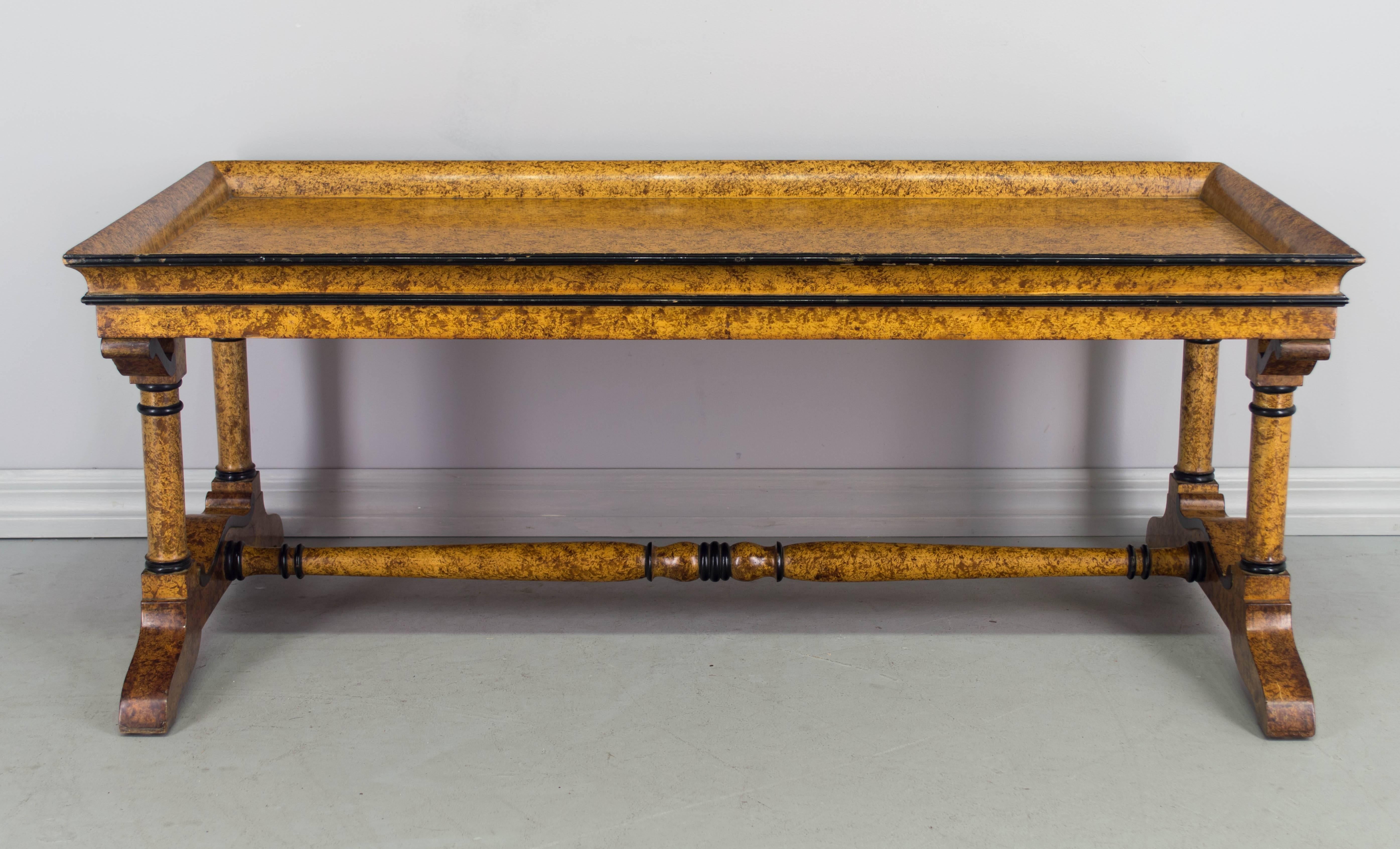 French Charles X Style Coffee Table 1