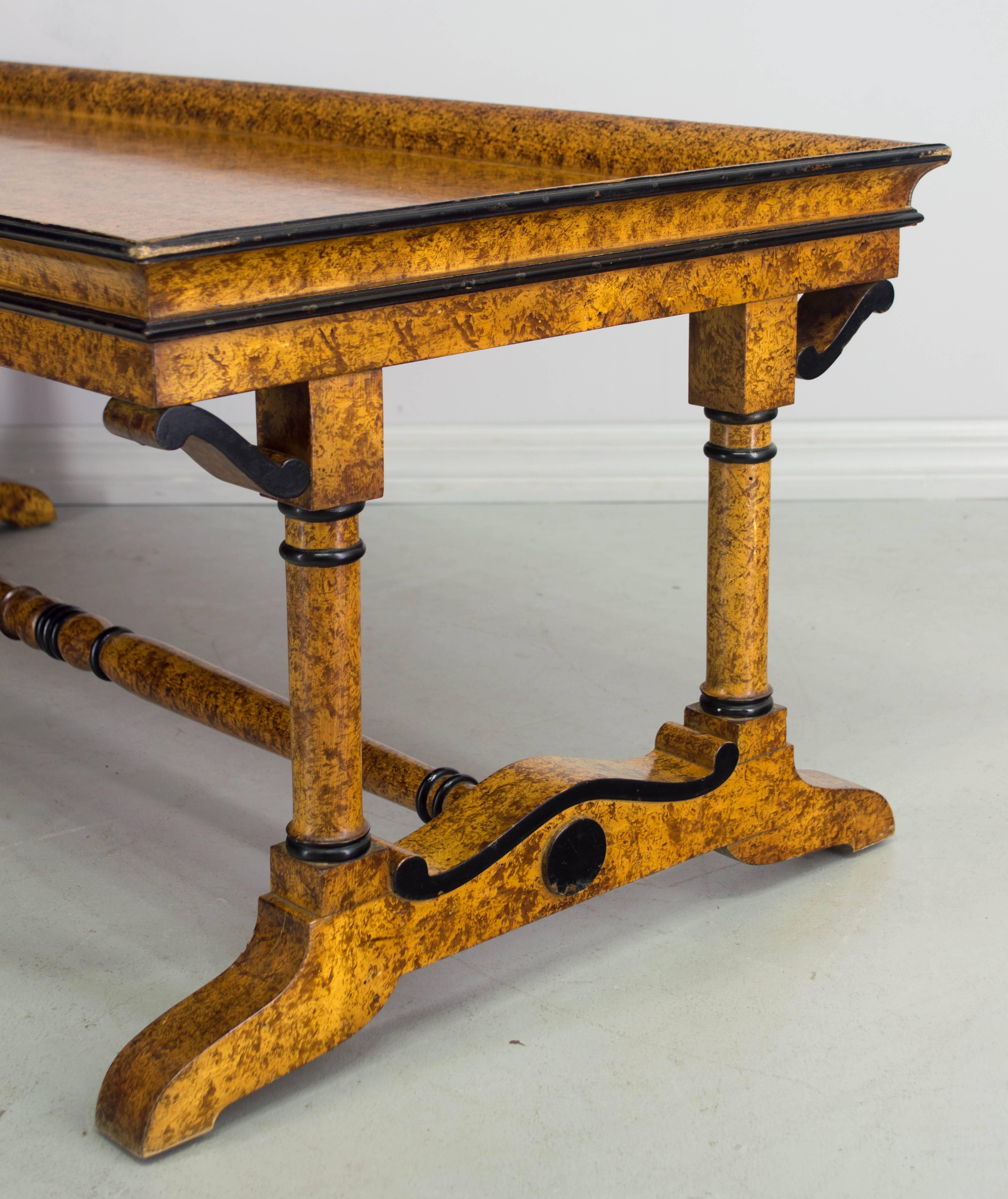 20th Century French Charles X Style Coffee Table