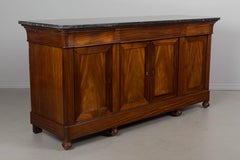 19th Century Louis Philippe Mahogany Enfilade or Sideboard
