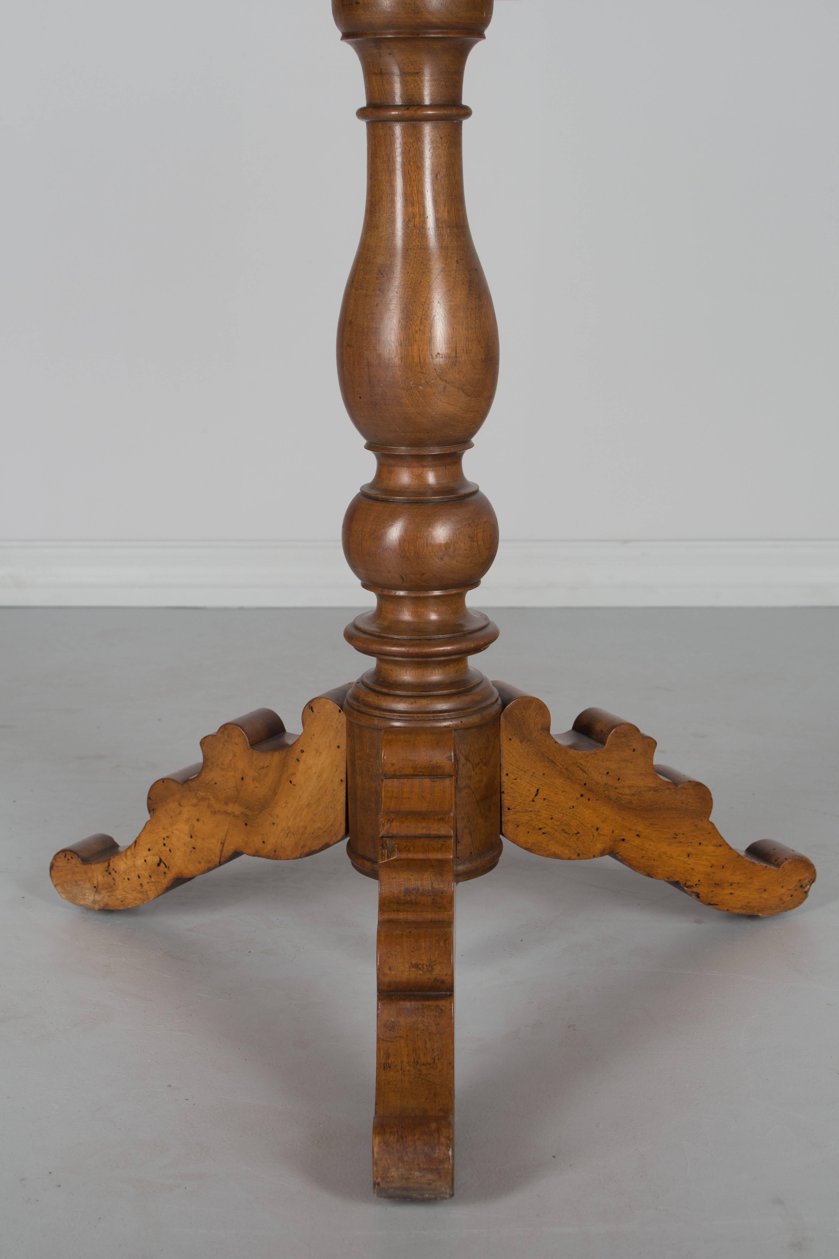 19th Century French Louis-Philippe Gueridon In Excellent Condition In Winter Park, FL
