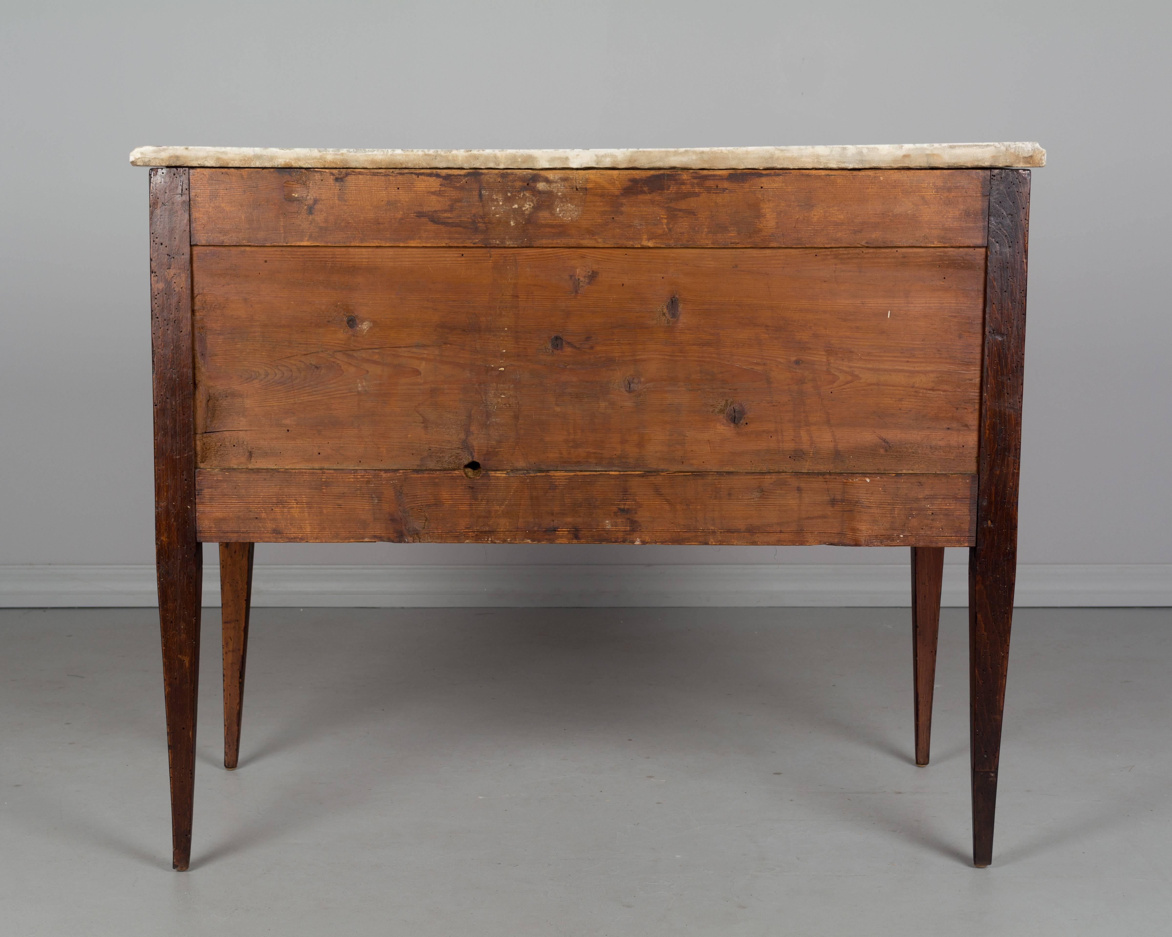 18th Century French Louis XVI Marquetry Commode 2