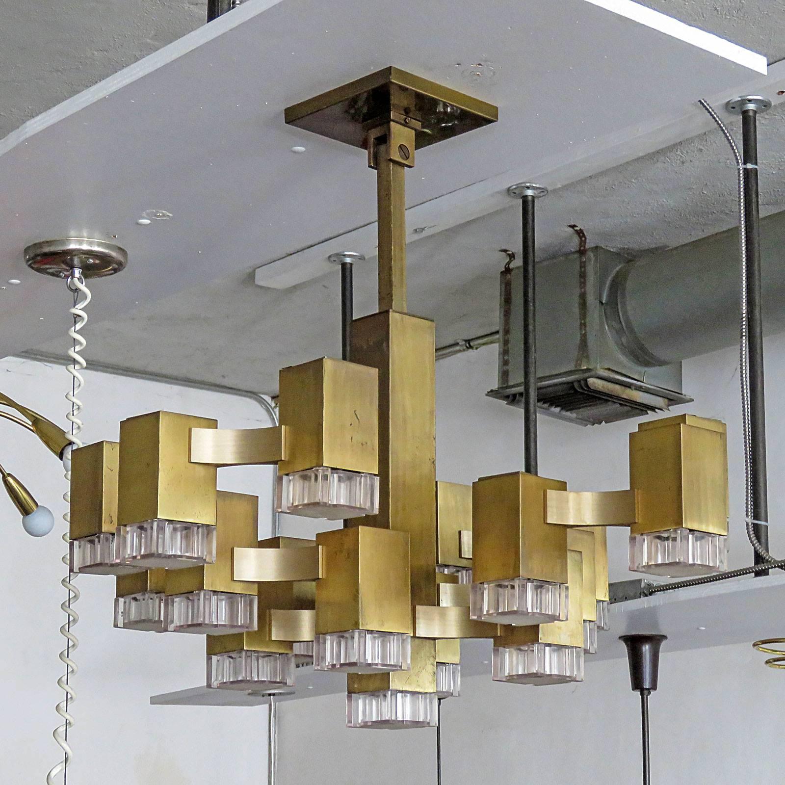cubic sciolari chandelier