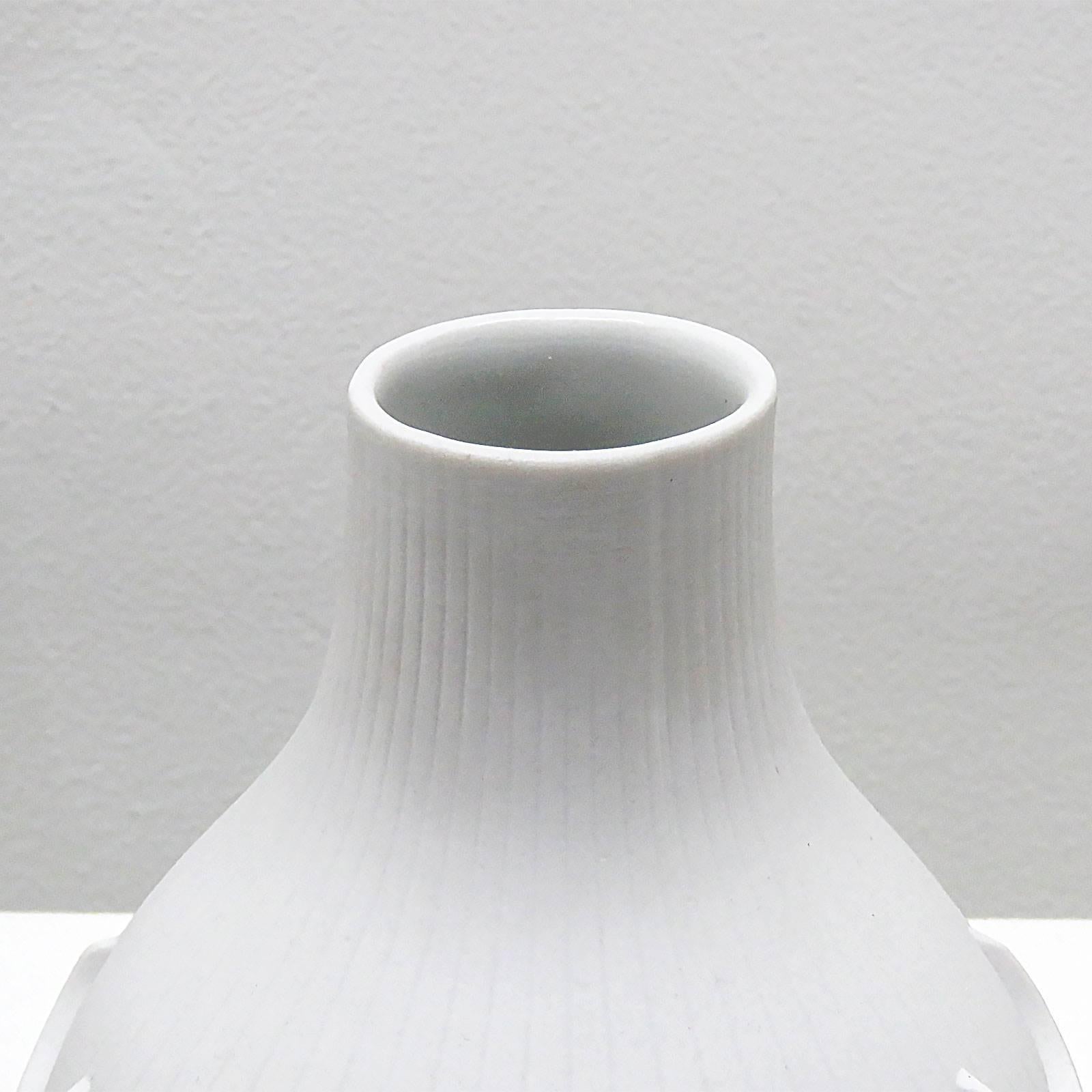 Late 20th Century Op-Art Vase by Werner Uhl for Scherzer