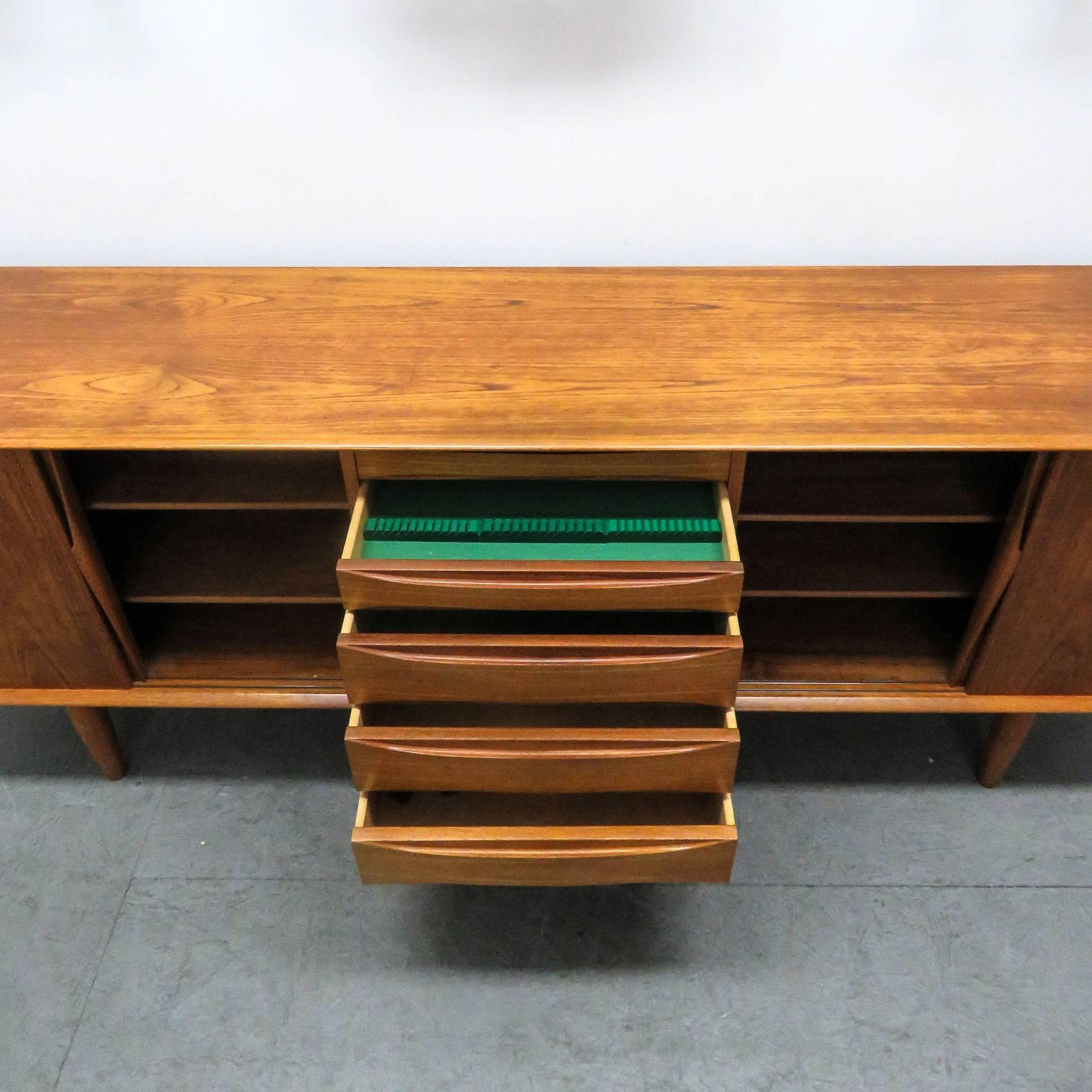 Danish Teak Arne Vodder Style Sideboard 5