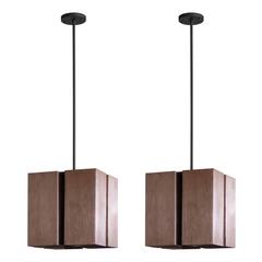Cubic Chandeliers by Lightolier 3