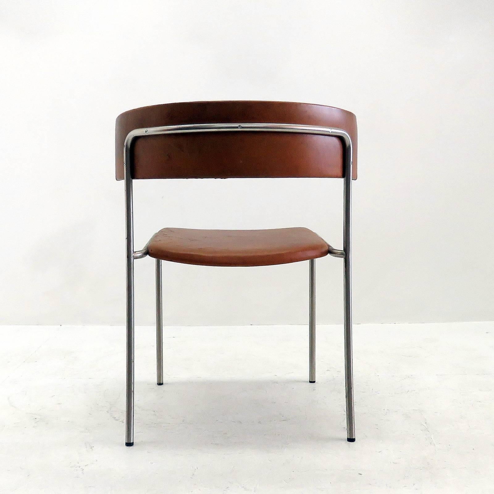 Mid-20th Century Pair of Erik Karlström Side Chairs