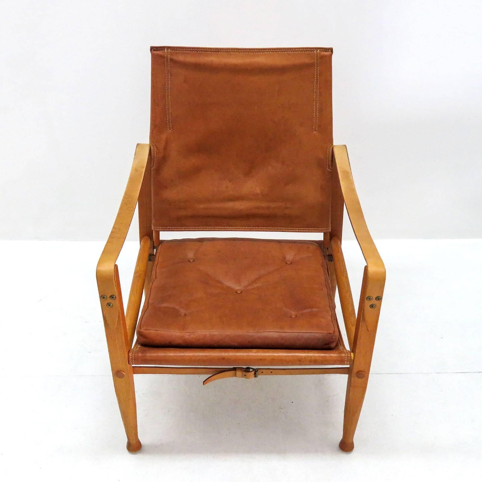 Danish Kaare Klint Safari Chair