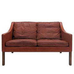 Borge Mogensen Model #2208 Two-Seat Sofa 5