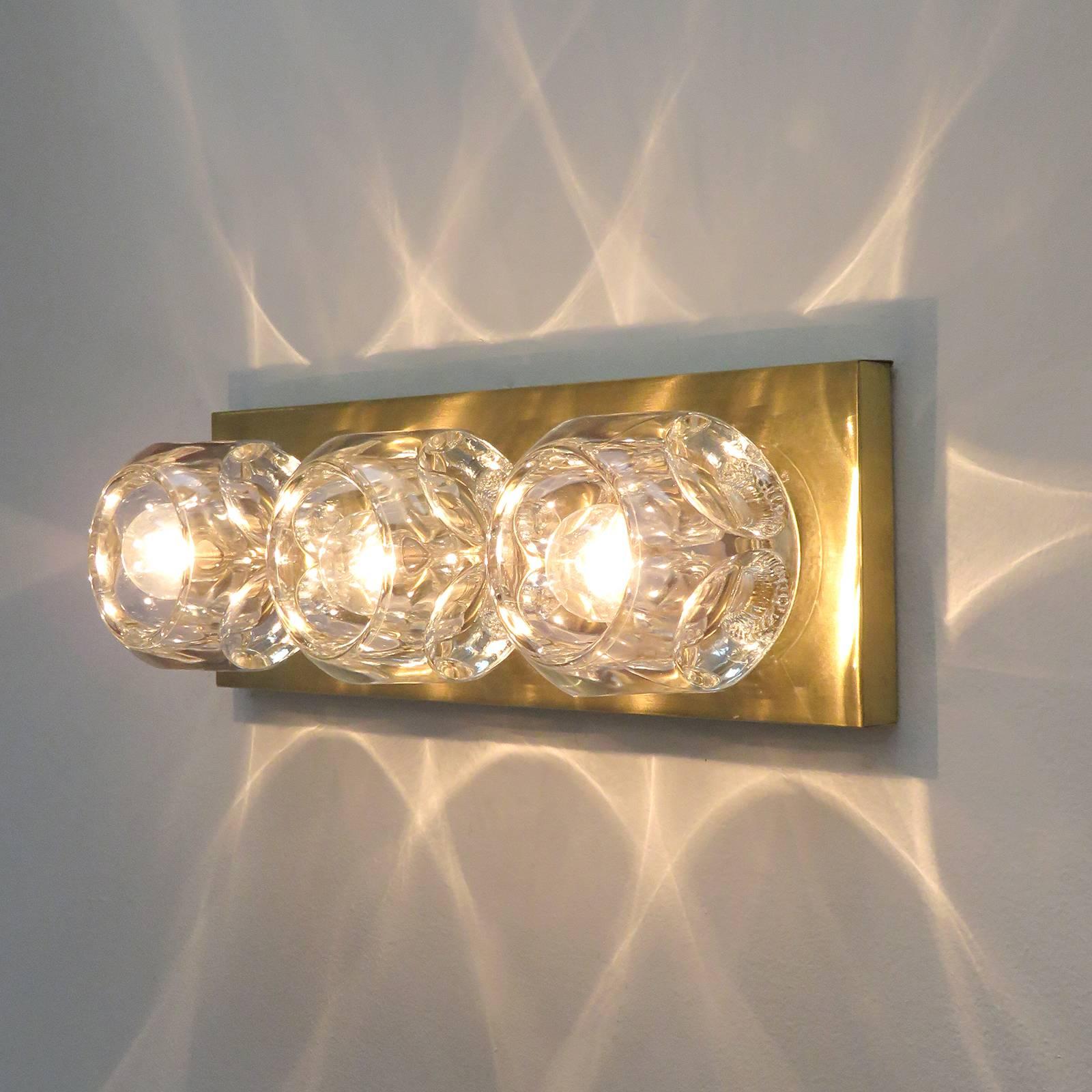 Pair of Cubic Wall Lights by Peill & Putzler 2