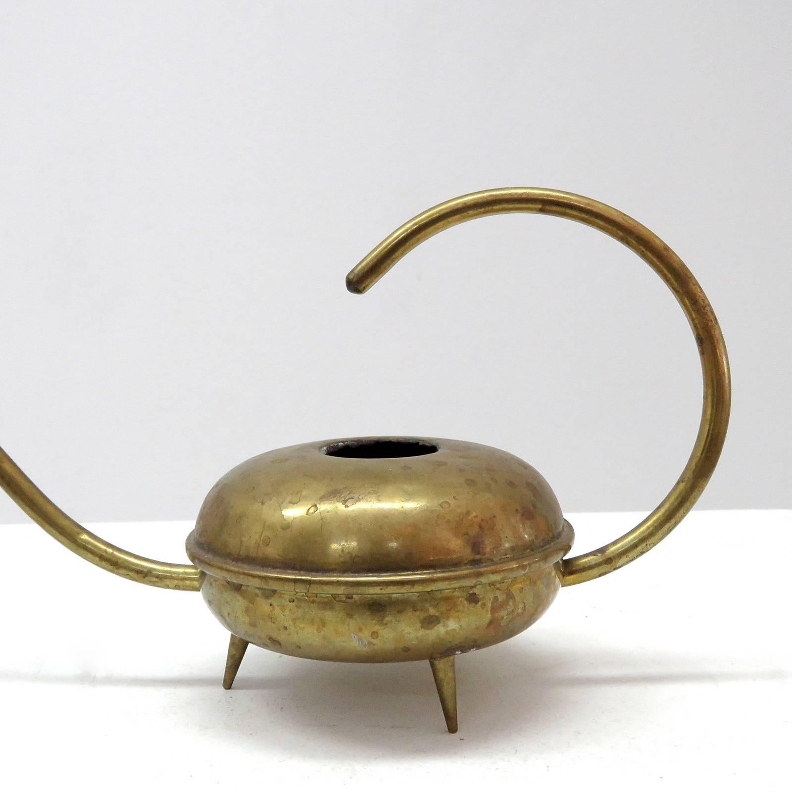 German Brass Watering Can, 1950 4