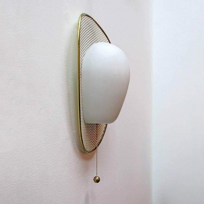 Enameled French Wall Light