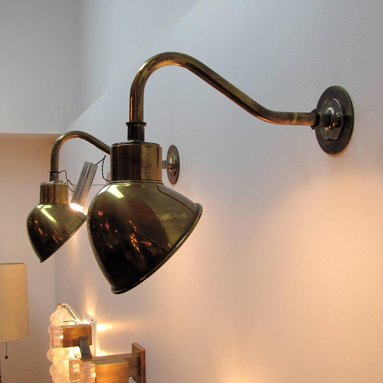 Brass English Pub Wall Lights