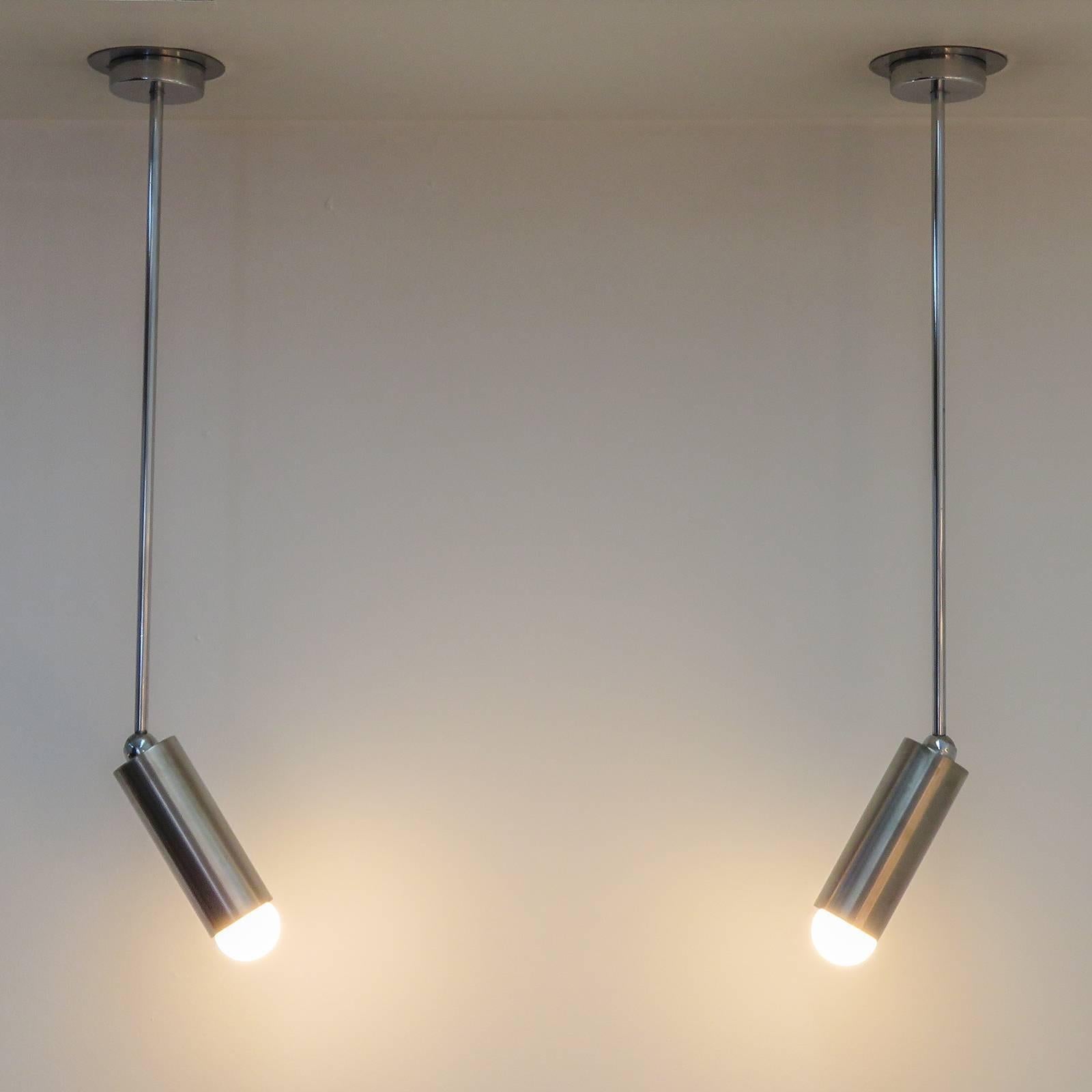 Pair of French Longstem Lights by Parscot 2