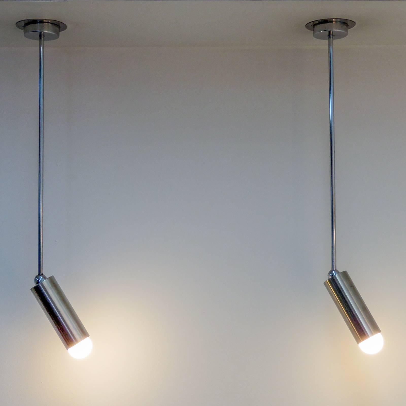 Pair of French Longstem Lights by Parscot 1