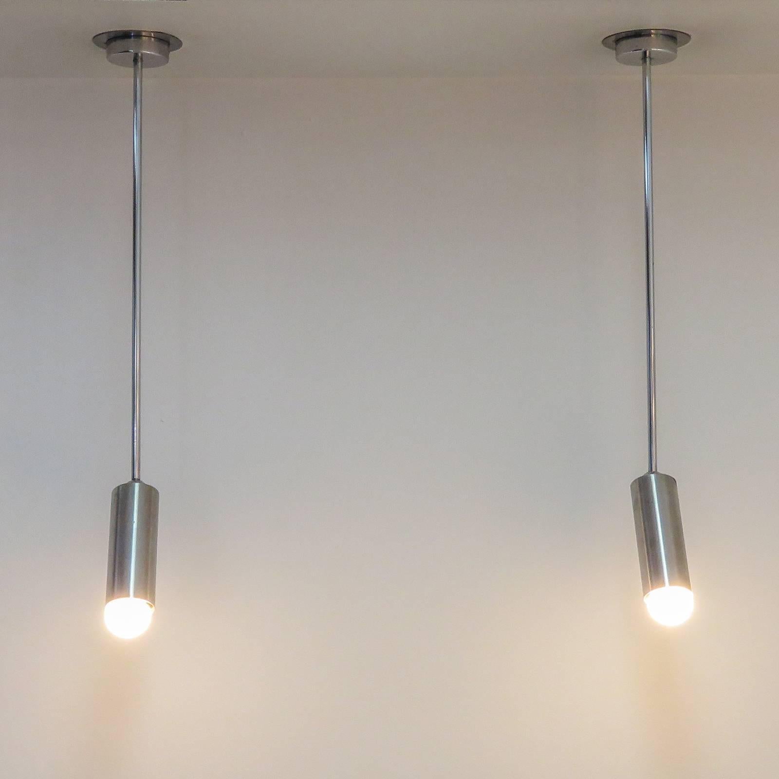 Pair of French Longstem Lights by Parscot 3