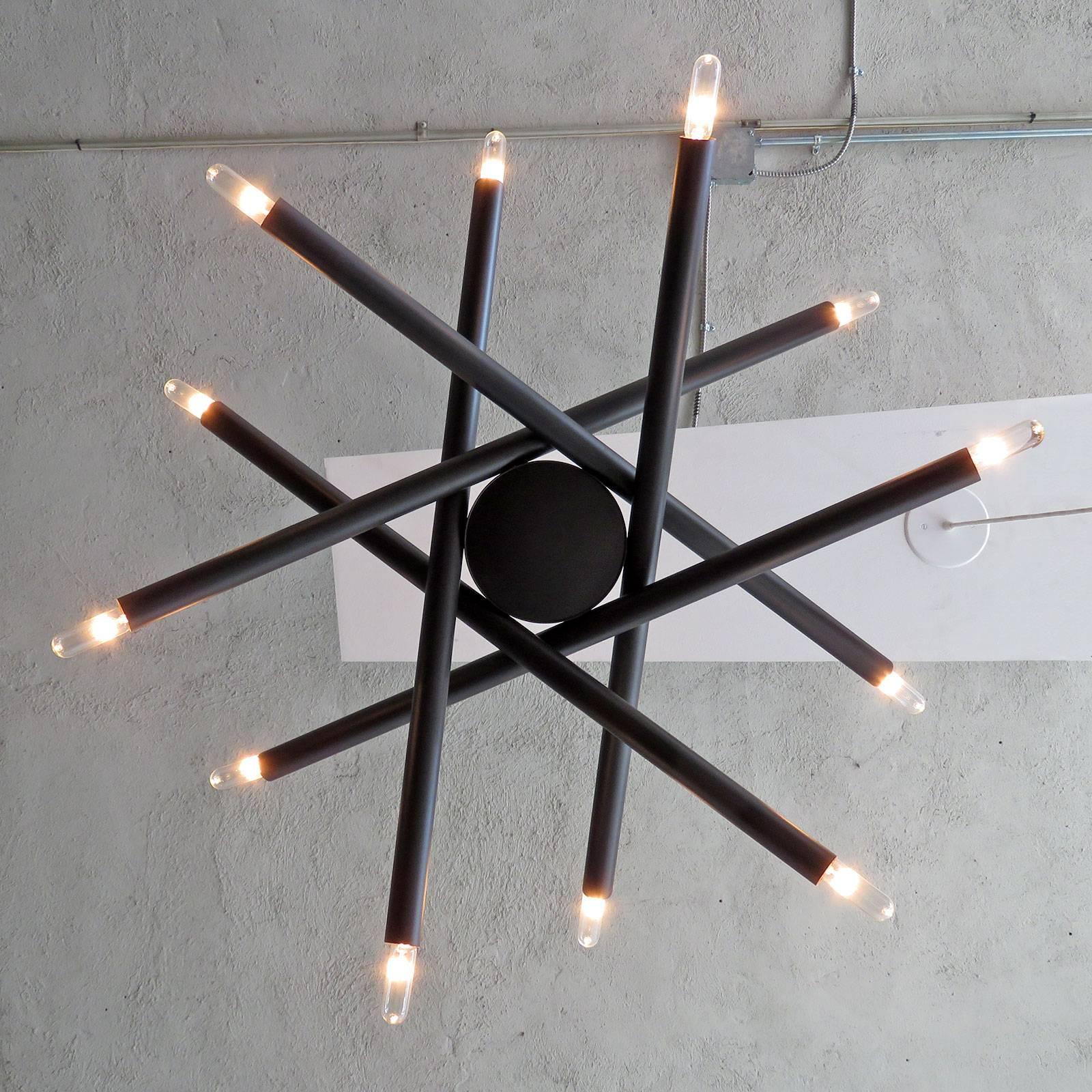 Spiral ML-6 Orb Chandelier by Gallery L7 2