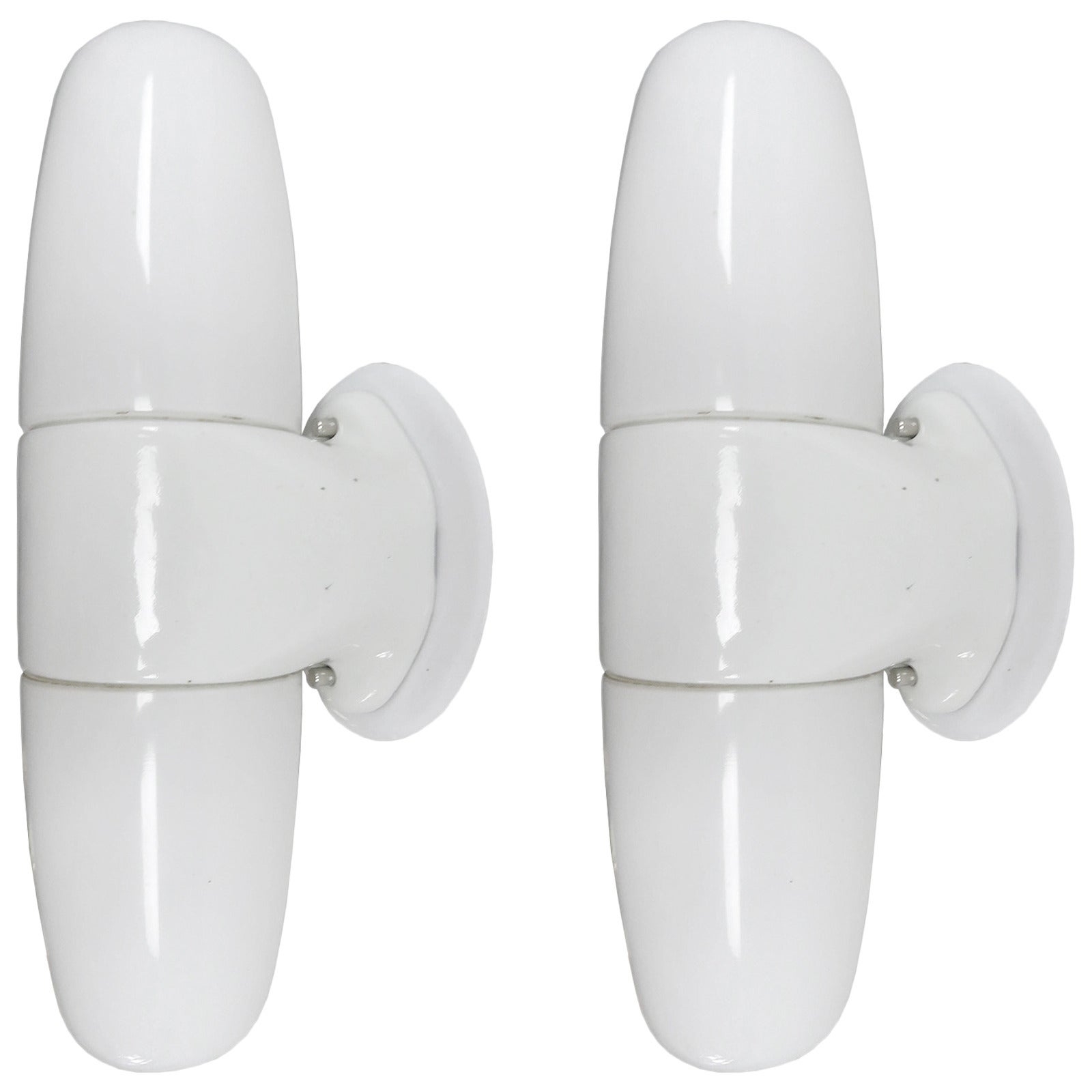 Large Wagenfeld Double Wall Lights