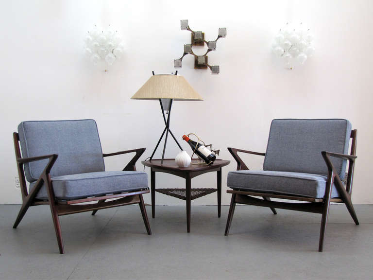 Pair of Selig Armchairs by Poul Jensen 2