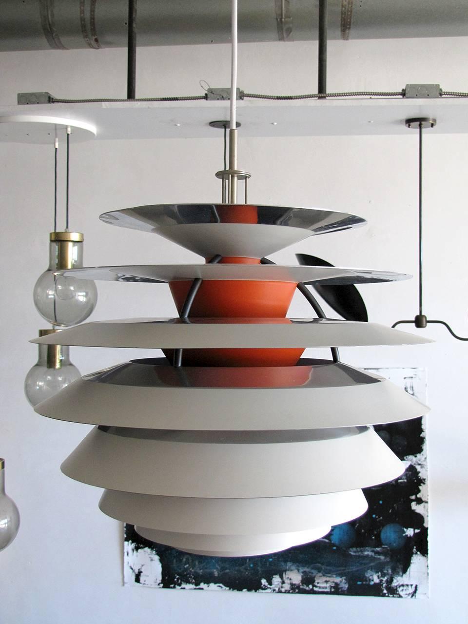 Scandinavian Modern Poul Henningsen Kontrast Lamp