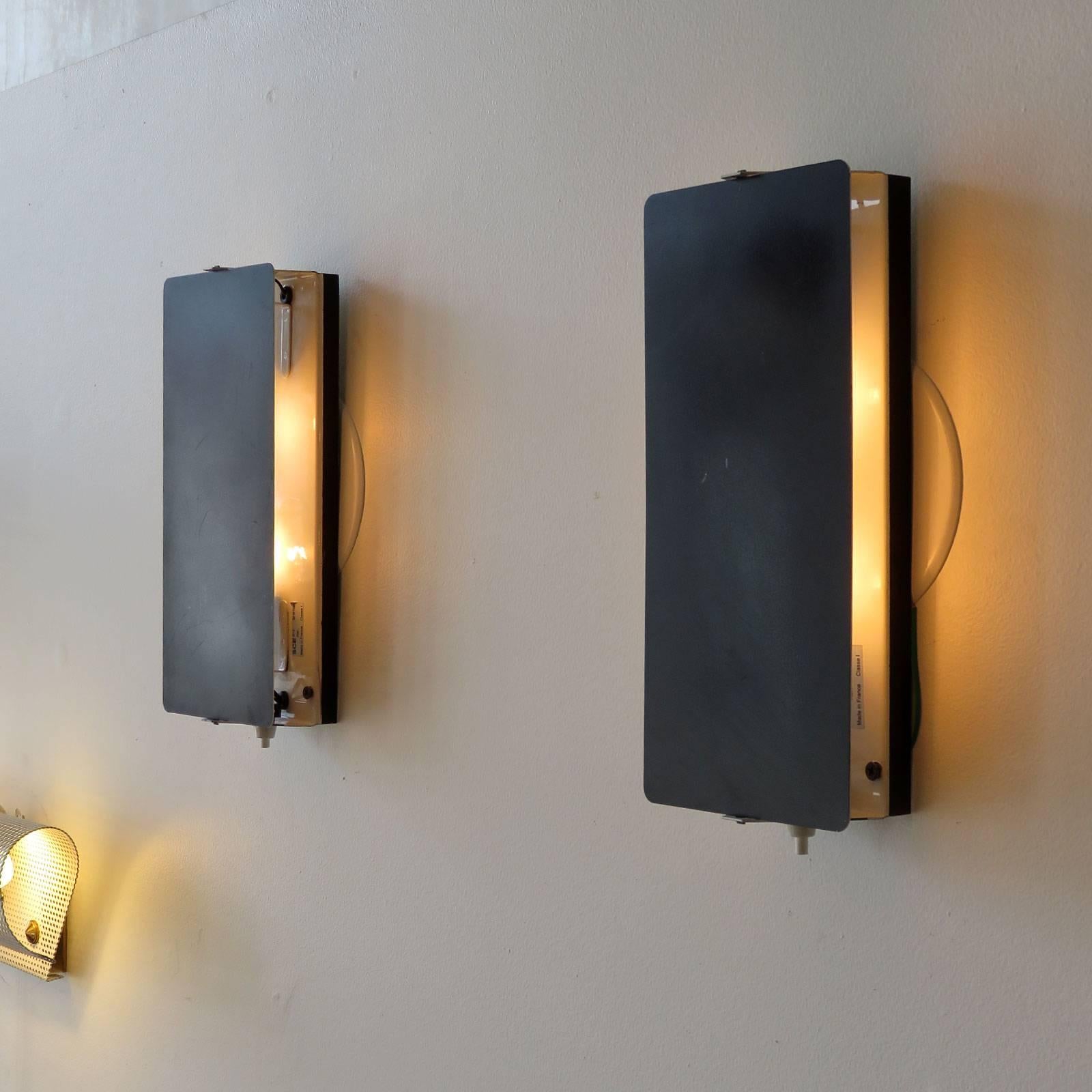 Mid-20th Century Large CP-1 Wall Lights by Charlotte Perriand