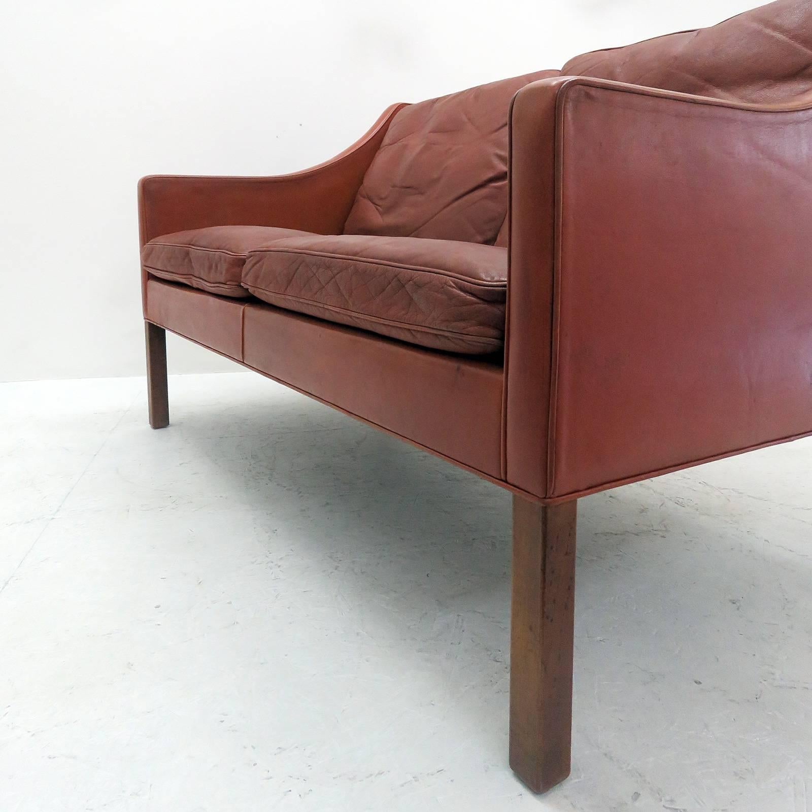 Børge Mogensen Model #2208 Two-Seat Sofa 2