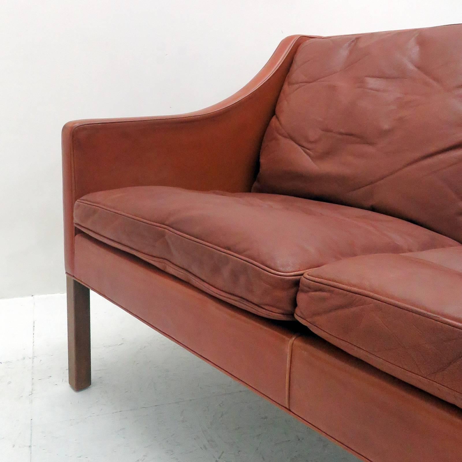 Børge Mogensen Model #2208 Two-Seat Sofa 3