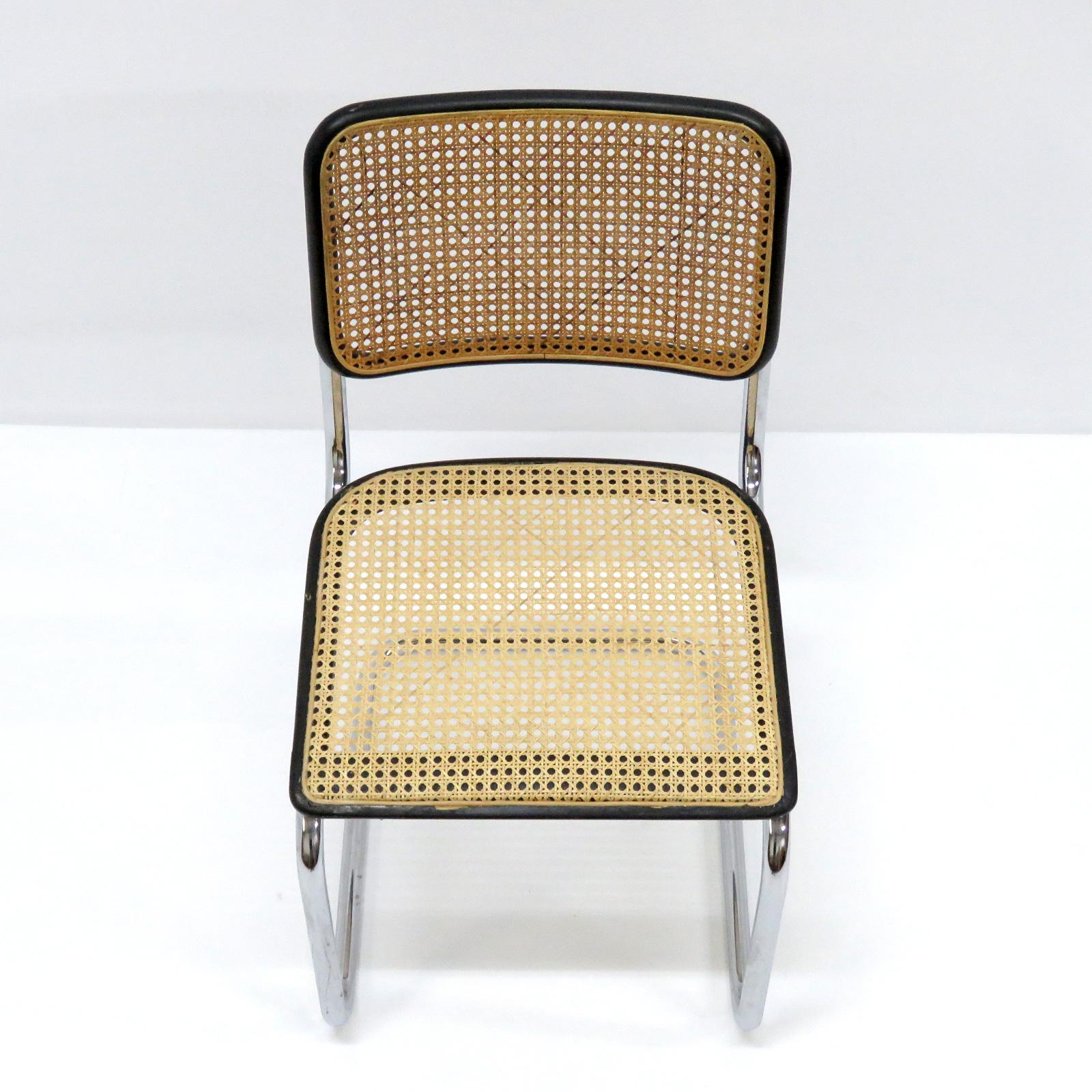 Mid-Century Modern Marcel Breuer S32 Side Chairs, 1977