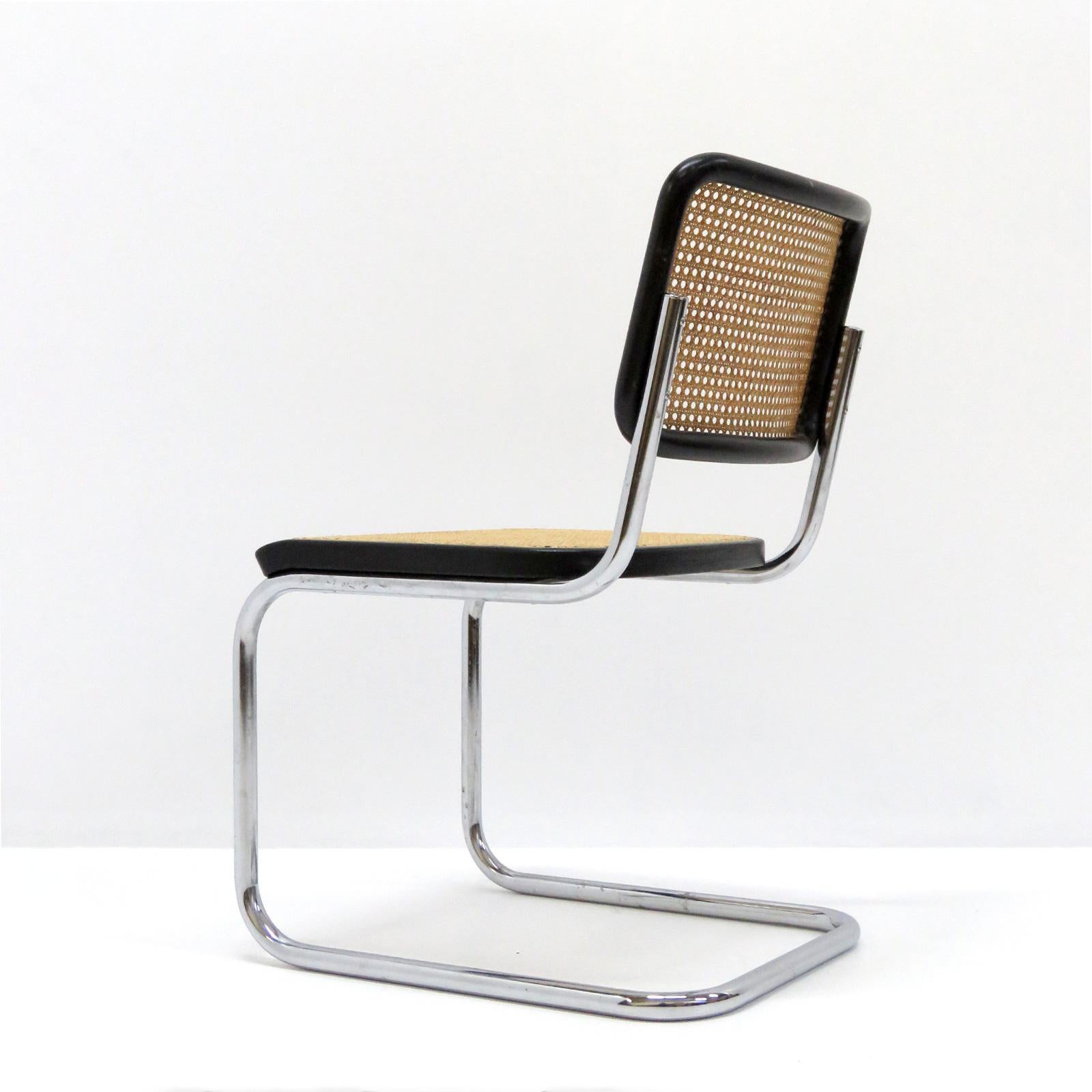 Late 20th Century Marcel Breuer S32 Side Chairs, 1977
